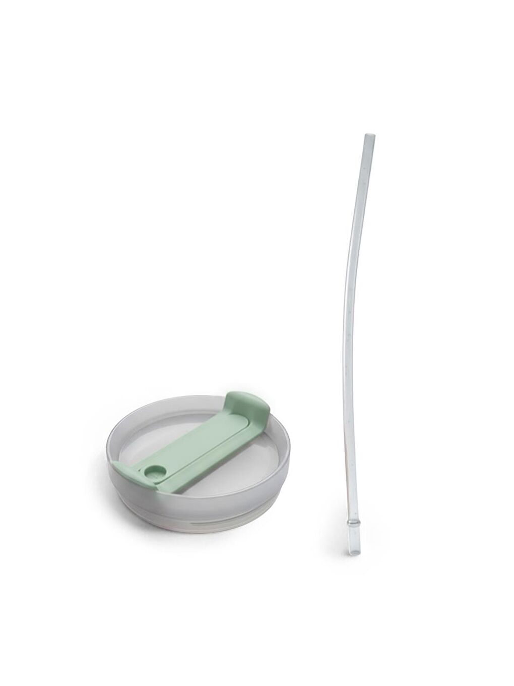 Turkuaz Vaha 1200 ml Termos Mug Kapağı ve Pipet Su Yeşili