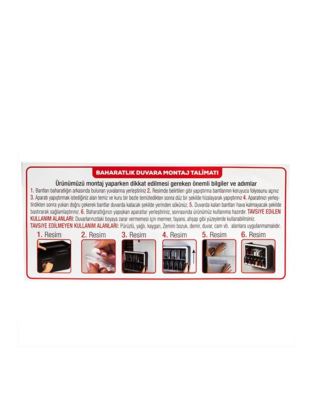 Kahverengi 0440 12 li Standlı Kendinden Yapışkanlı Kaşıklı Kapaklı Baharatlık Takımı - Cappuccino Beyaz-2