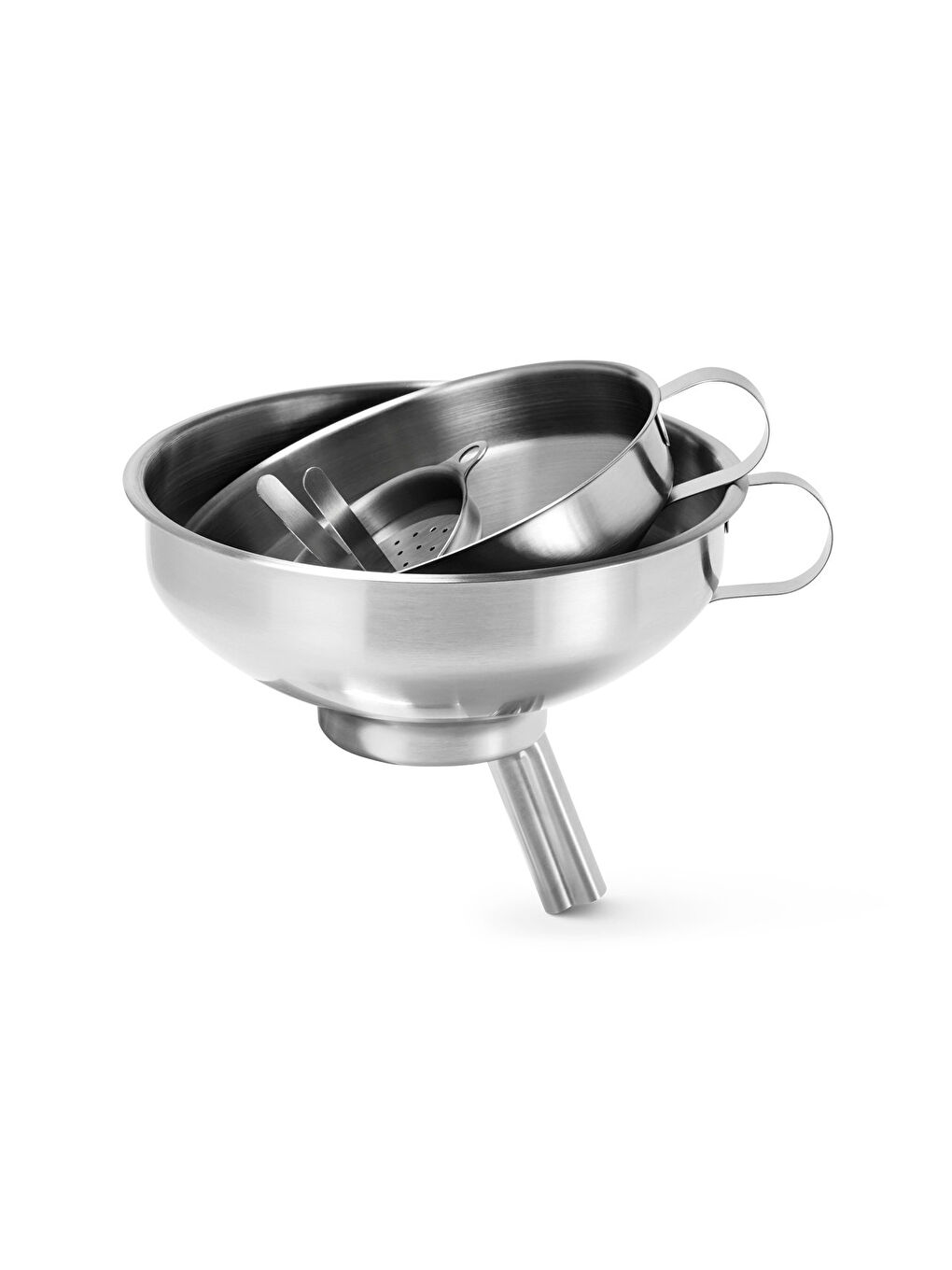 Gri Süzgeçli Huni, Paslanmaz Çelik-1