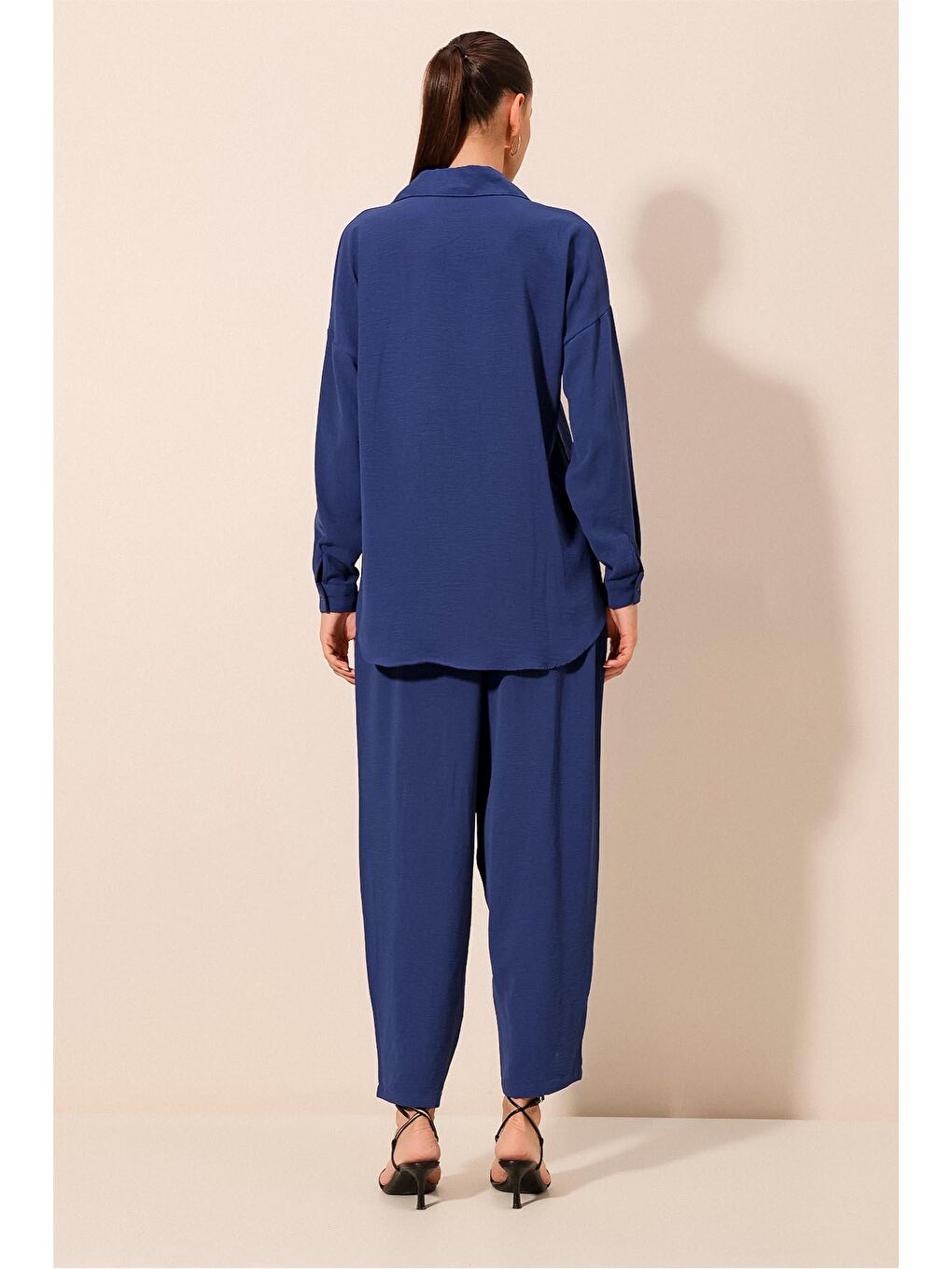 Mavi 6593 Oversize İkili Takım - Saks-6