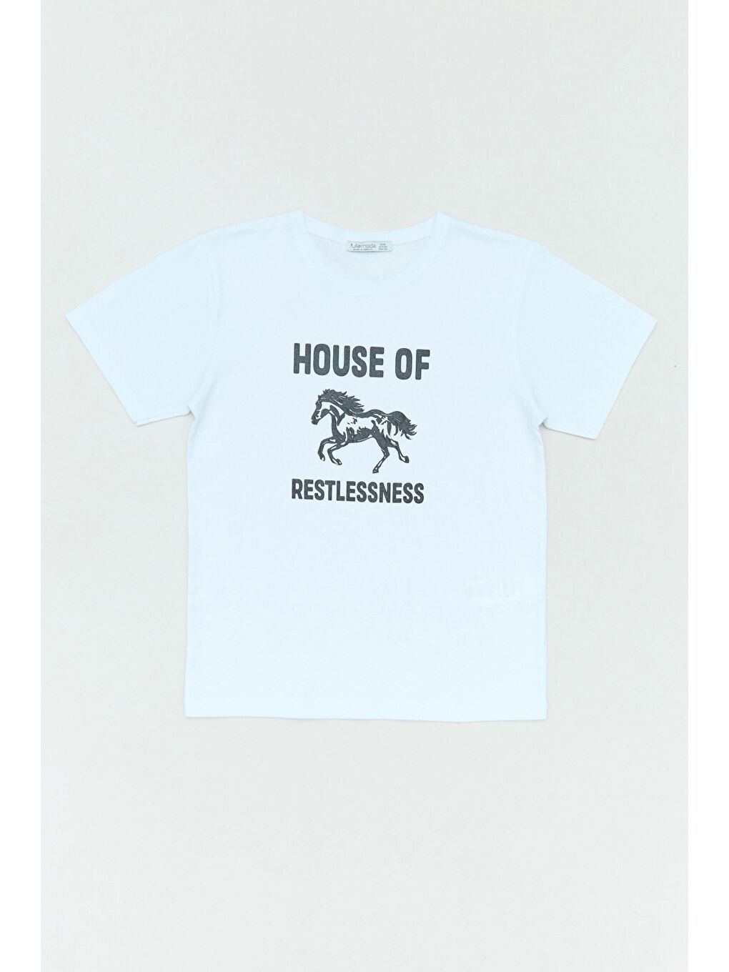 Beyaz House Of Baskılı Erkek Çocuk Tişört