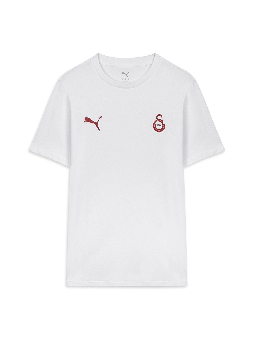 Beyaz GALATASARAY FtblESSENTIALS Erkek Tişört