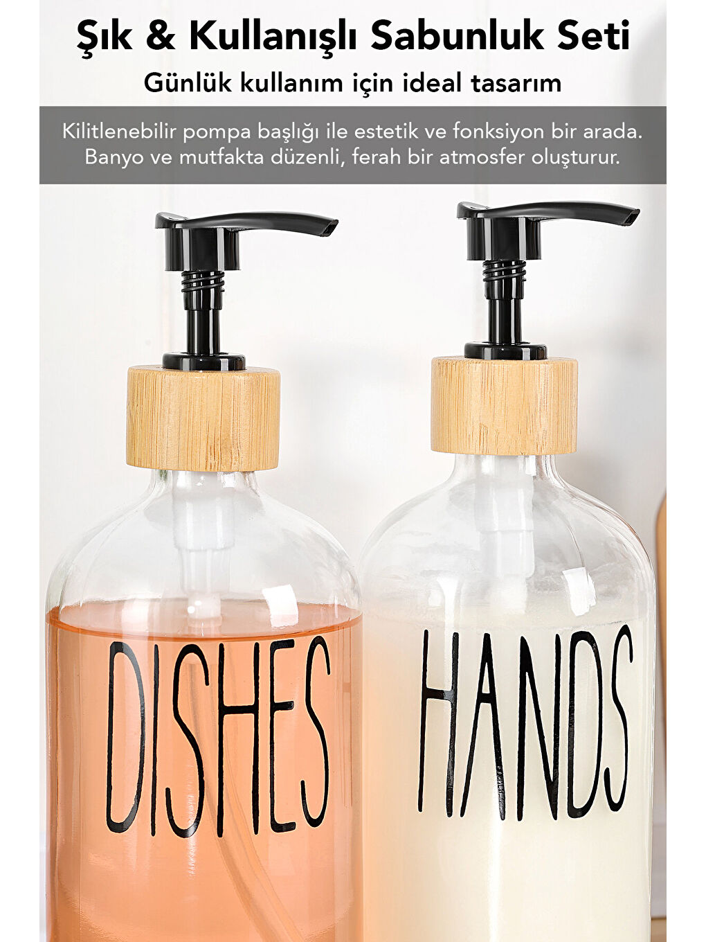 Beyaz 2'li Süngerlik Bölmeli Sıvı Sabunluk-1