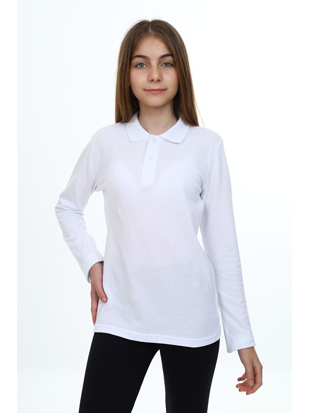 Beyaz Unisex Çocuk Tişört-1