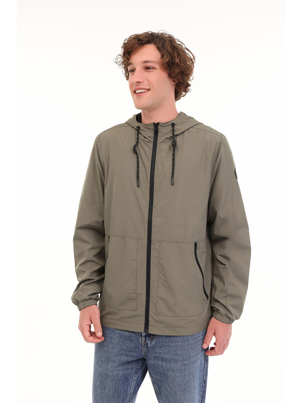 ML INDIGO 8PRF115 5PR Haki Erkek Yağmurluk