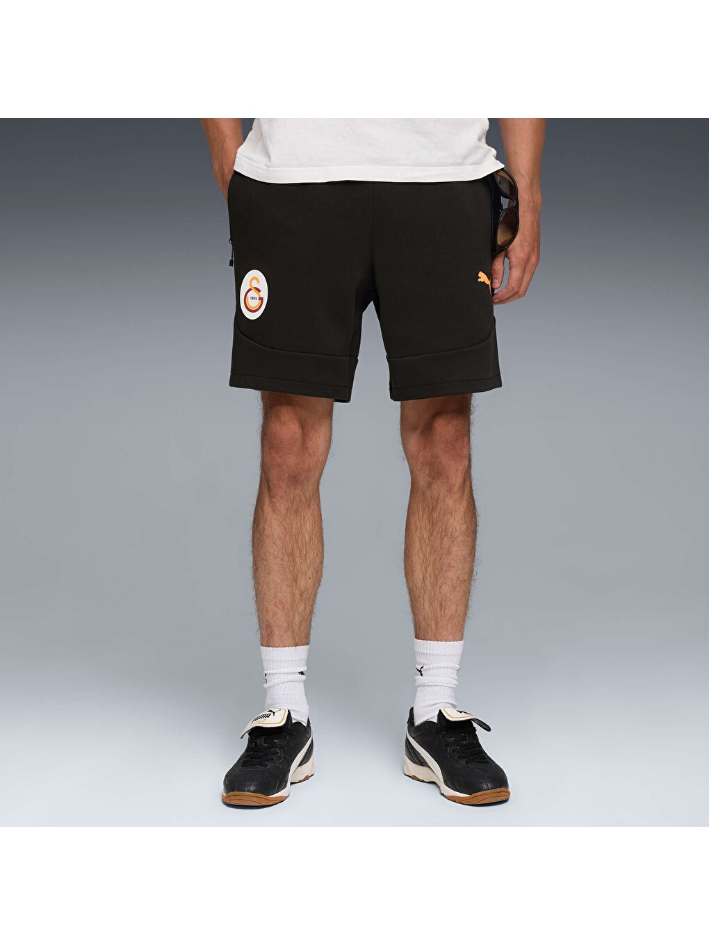 Siyah GALATASARAY EVOSTRIPE Erkek Şort-4