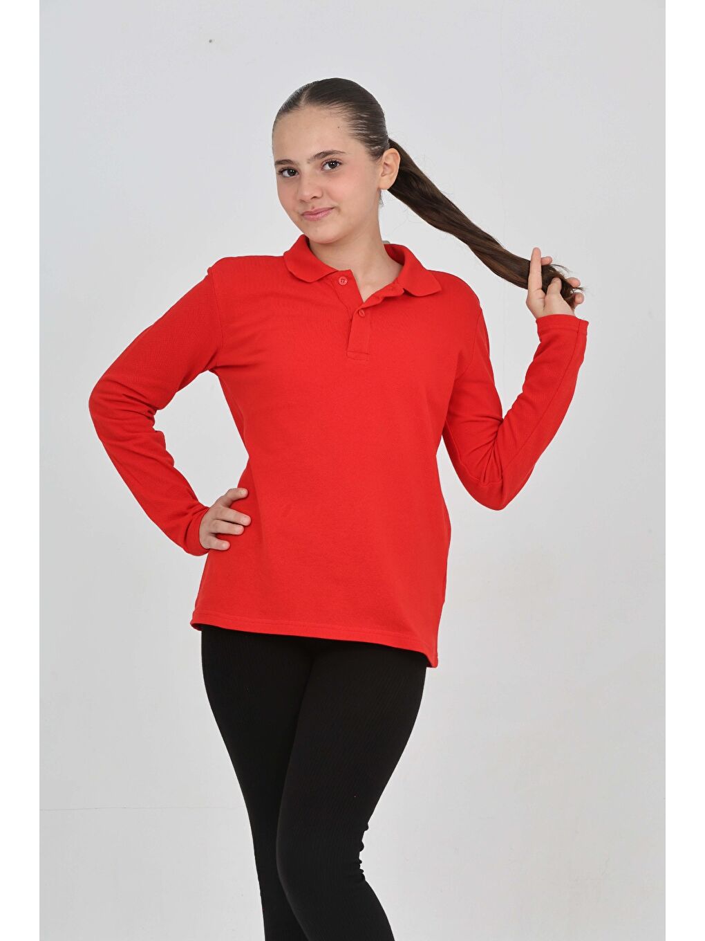 Kırmızı Unisex Çocuk Tişört-2