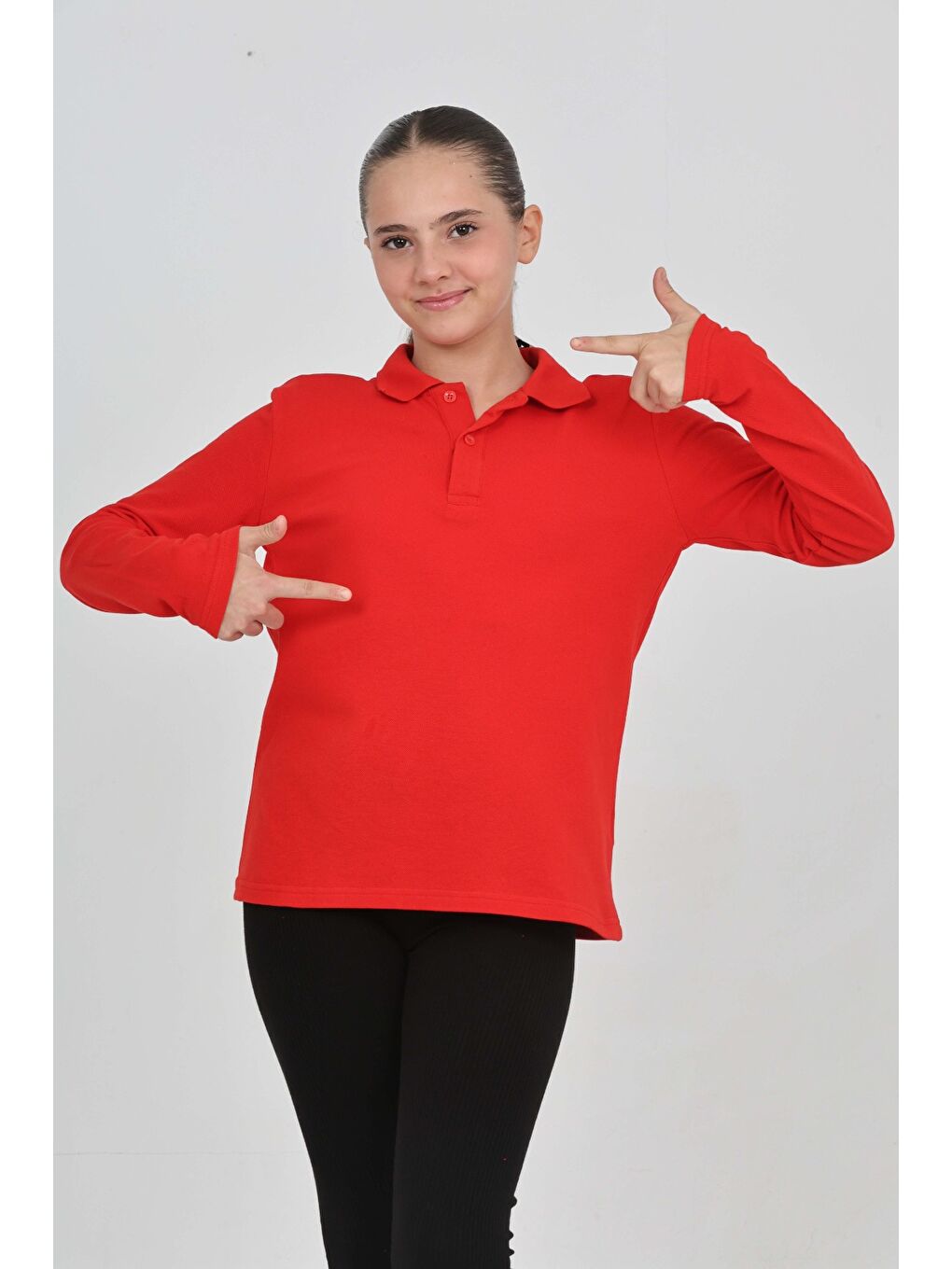Kırmızı Unisex Çocuk Tişört-3