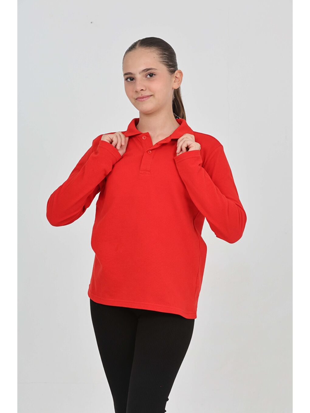 Kırmızı Unisex Çocuk Tişört-4