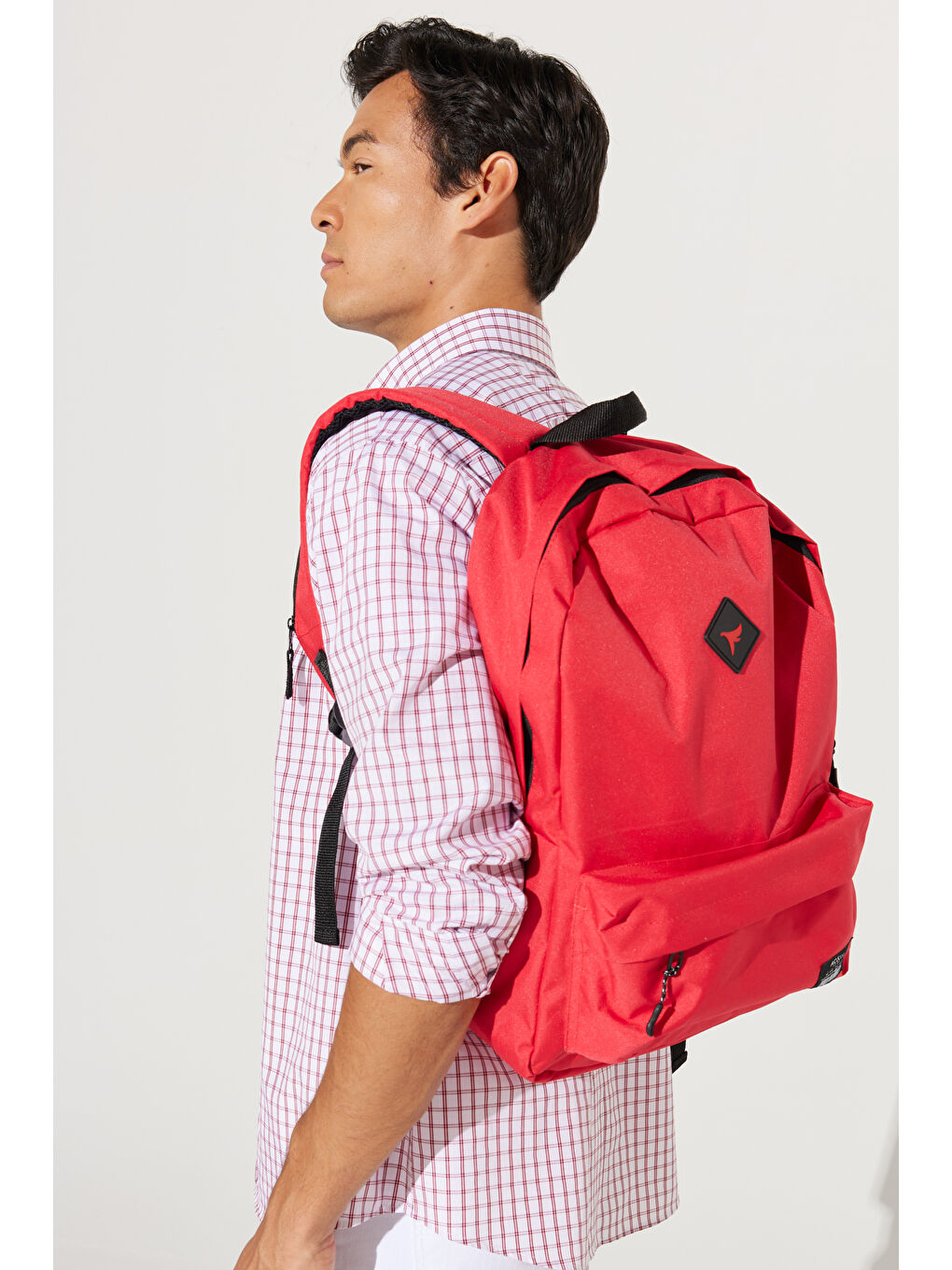 Erkek Kırmızı Logolu Okul-Sırt Çantası-7