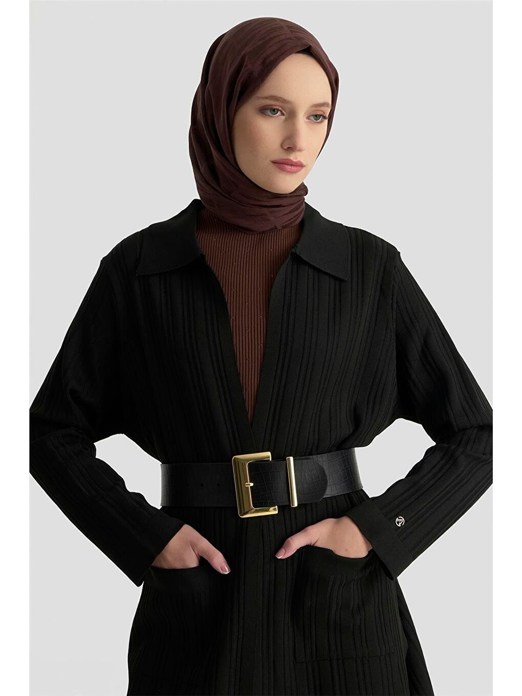 Cepli Triko Giyçık 25Ktd569 Siyah-2