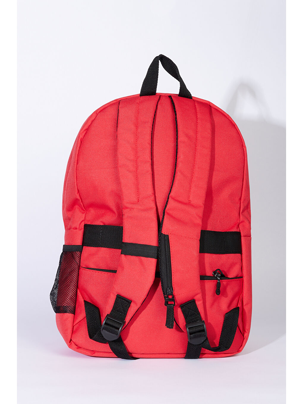 Erkek Kırmızı Logolu Okul-Sırt Çantası-8