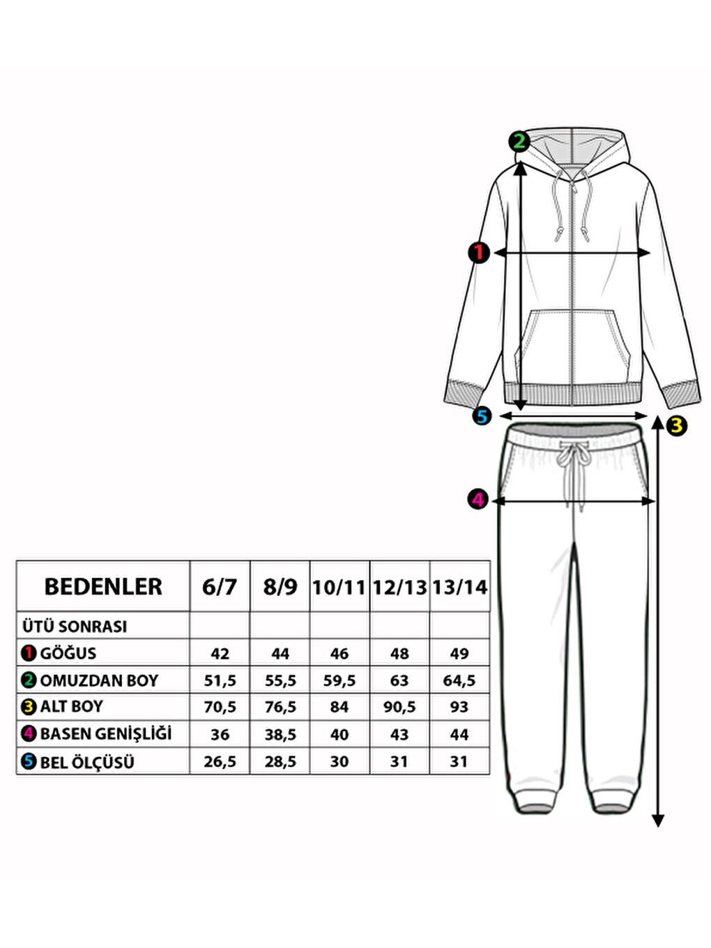 Lacivert Erkek Çocuk Balıkçı Yaka Baskılı Eşofman Takım-1