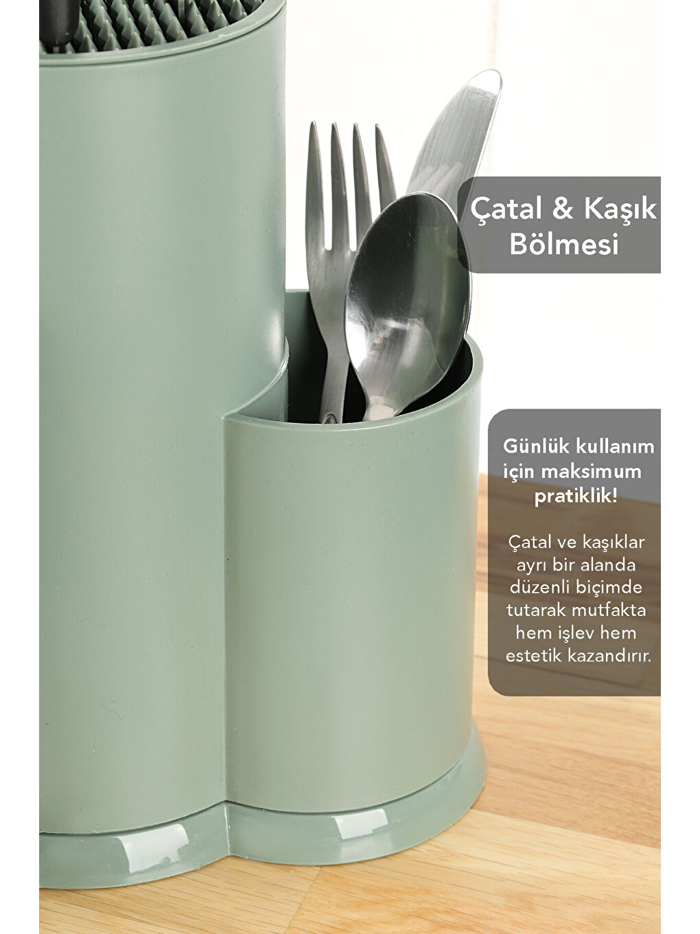 Yeşil Bölmeli Bıçaklık-2