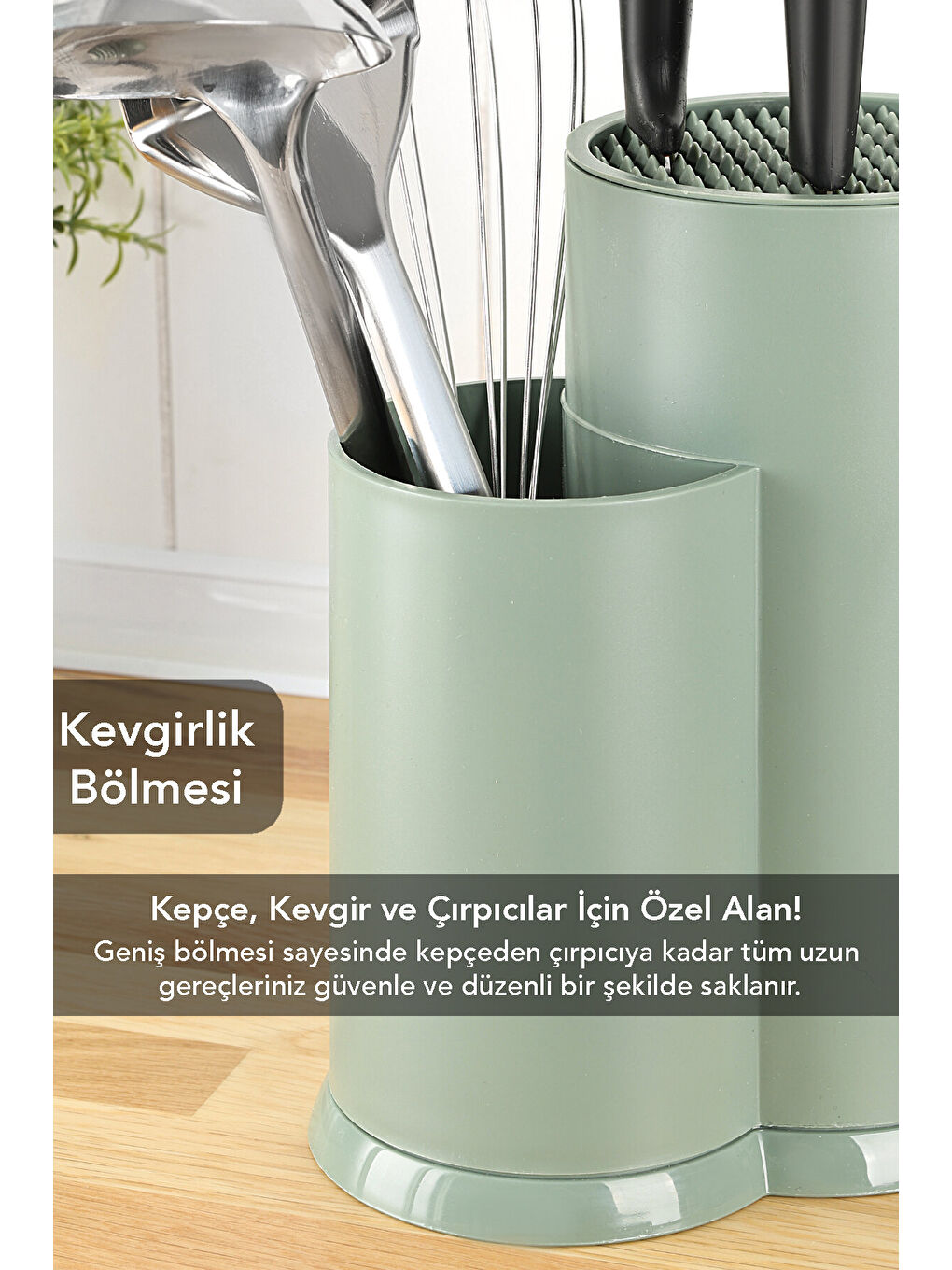 Yeşil Bölmeli Bıçaklık-3