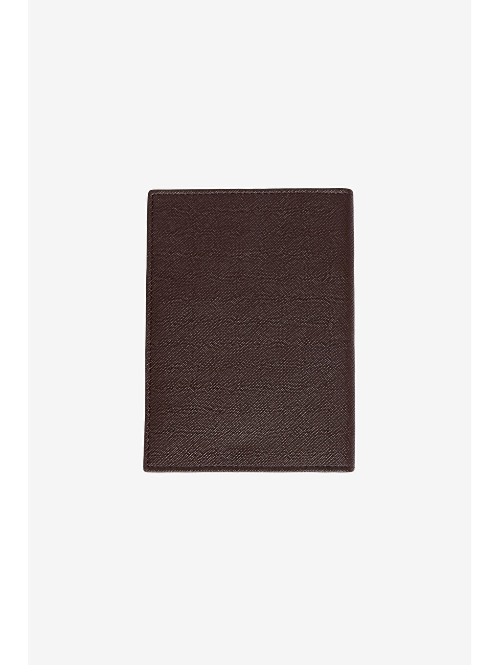 Erkek Kahverengi Suni Deri El Yapımı Pasaportluk-3