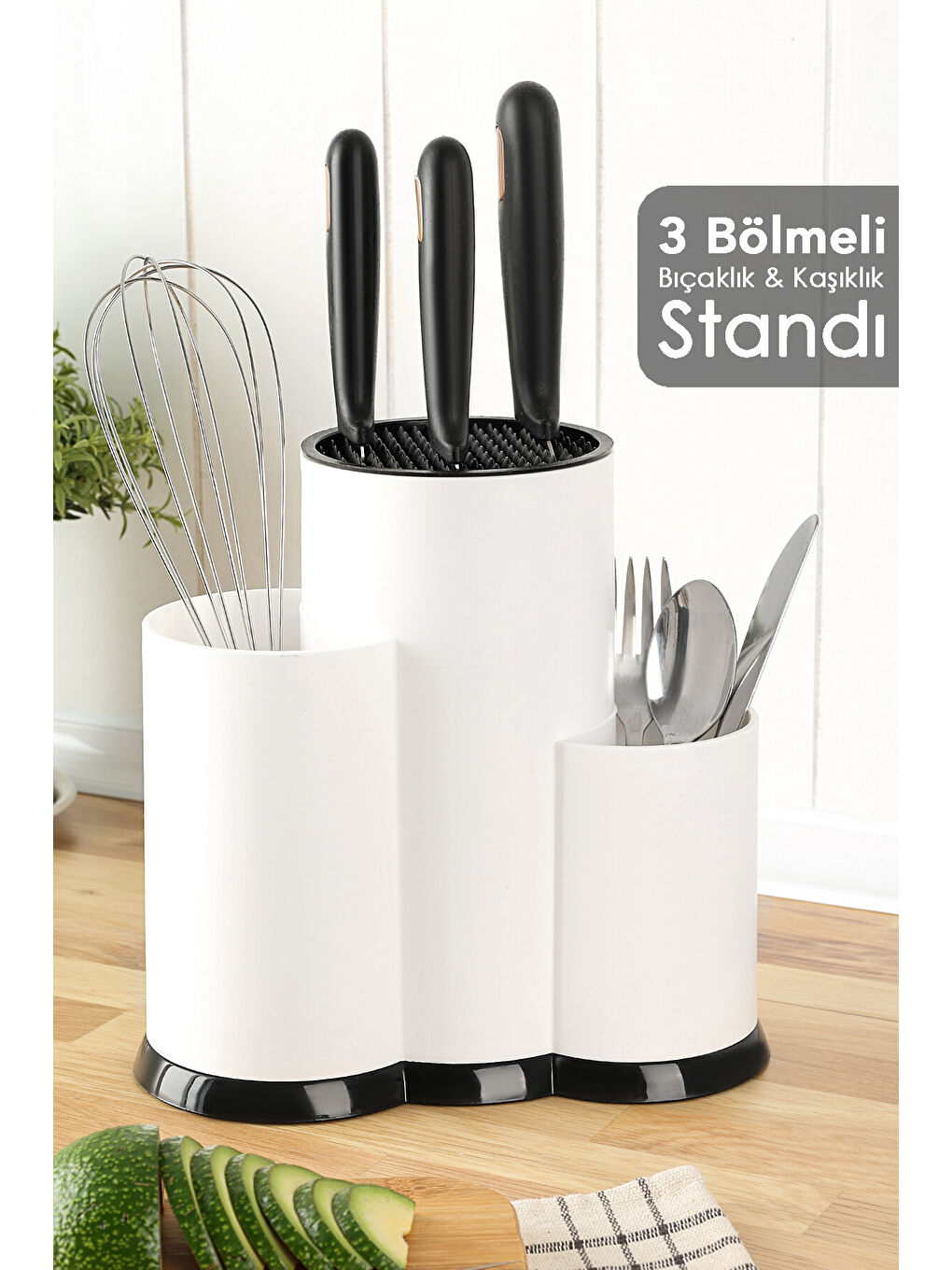 Beyaz Bölmeli Bıçaklık