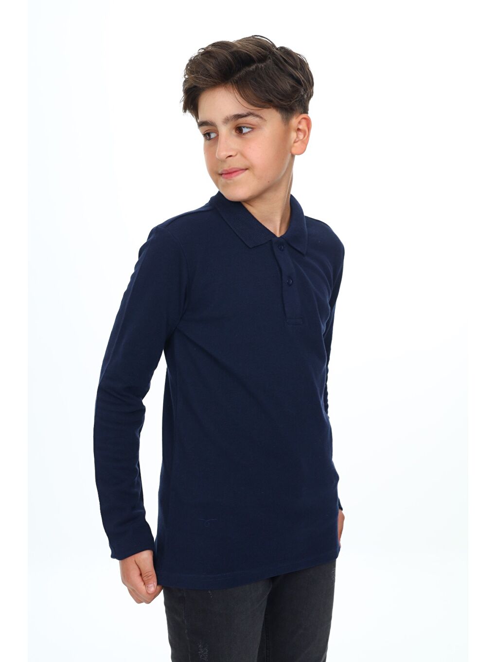 Lacivert Unisex Çocuk Tişört-7