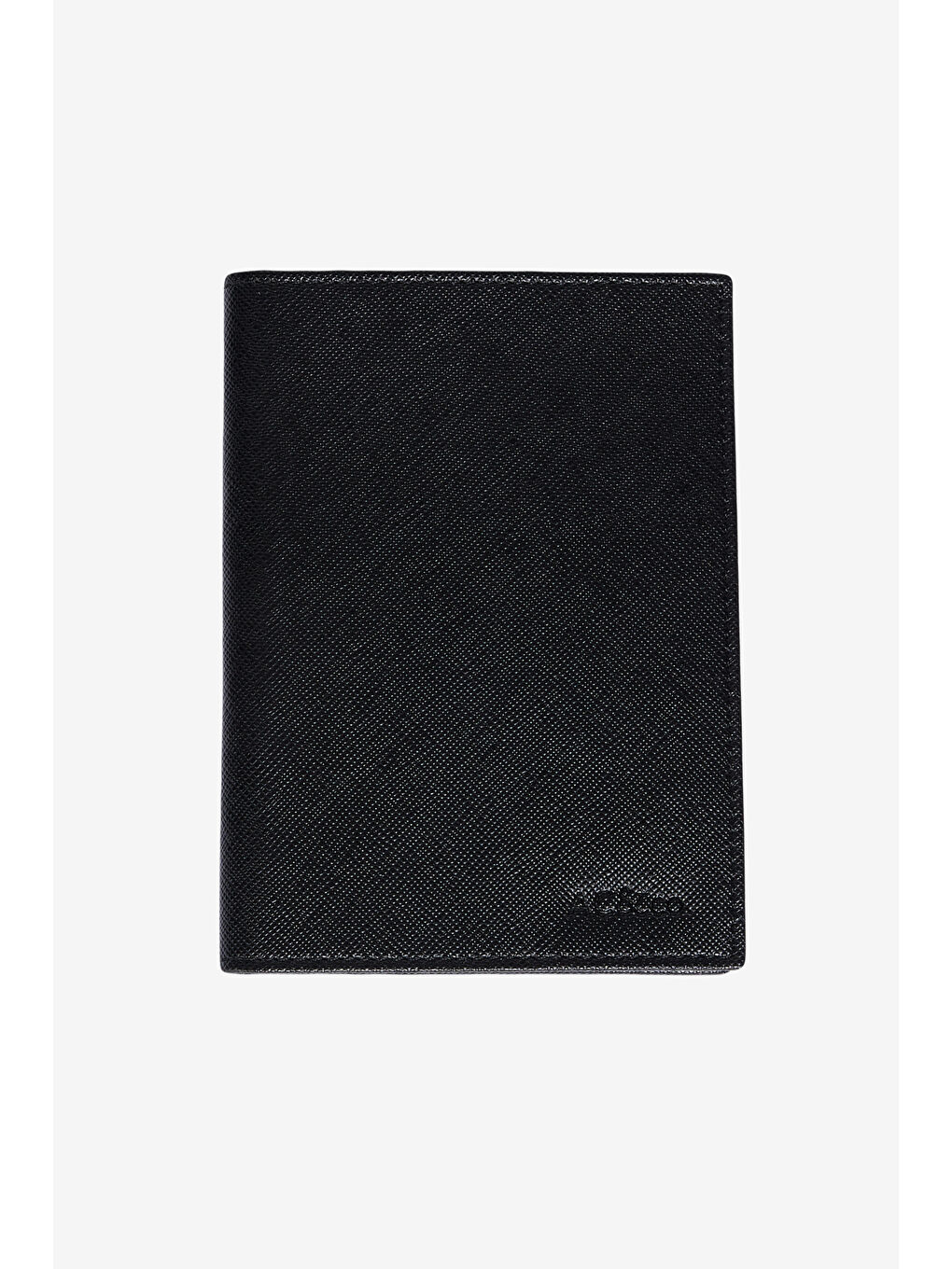 Erkek Siyah Suni Deri El Yapımı Pasaportluk