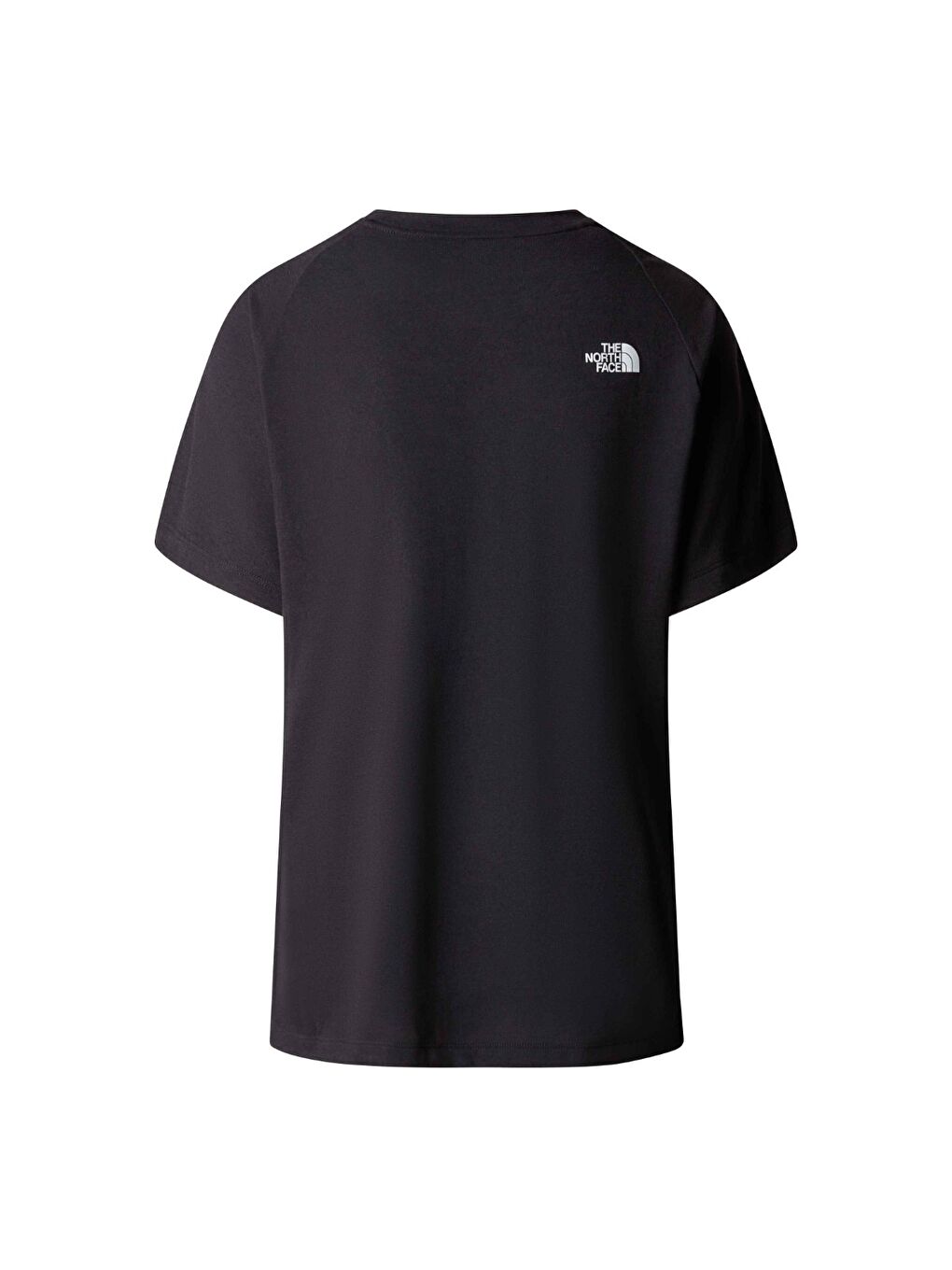 Foundation Kadın Siyah Yuvarlak Yaka Tişört-4