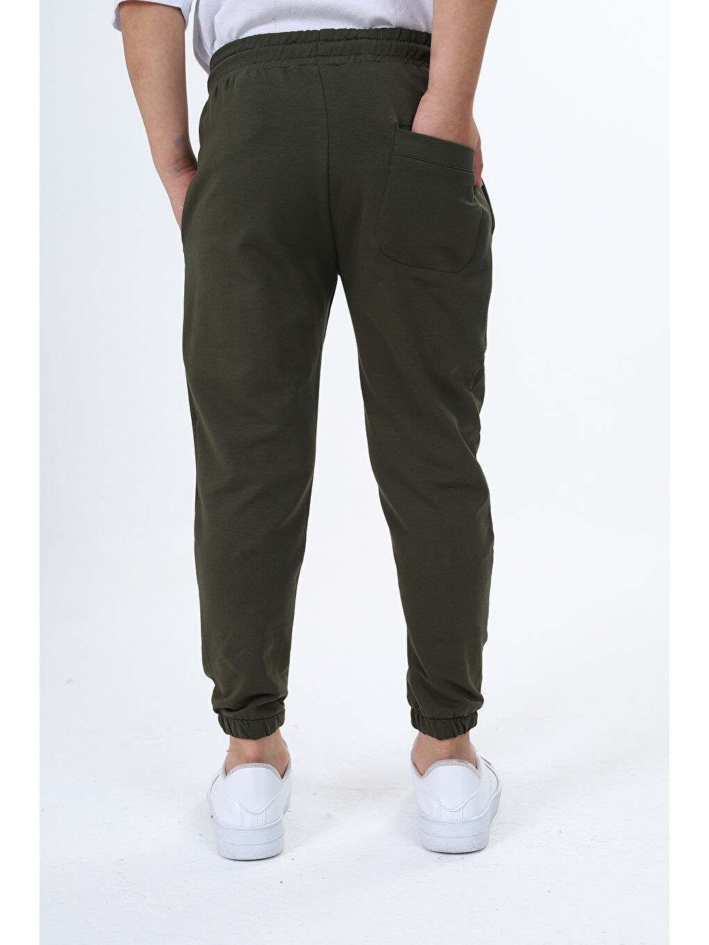 Haki Erkek Çocuk Eşofman Alt-3