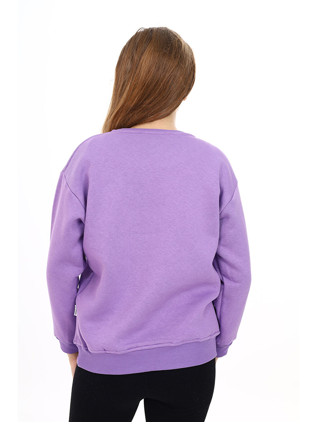 angelos Mor Kız Çocuk Ayıcık Baskılı Sweatshirt Px282.2 - 3