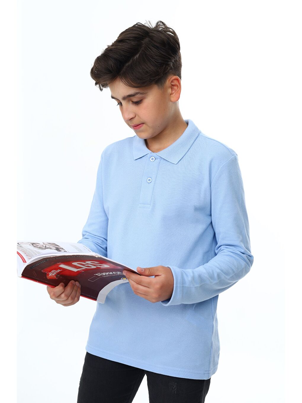 Ekru Unisex Çocuk Tişört-5