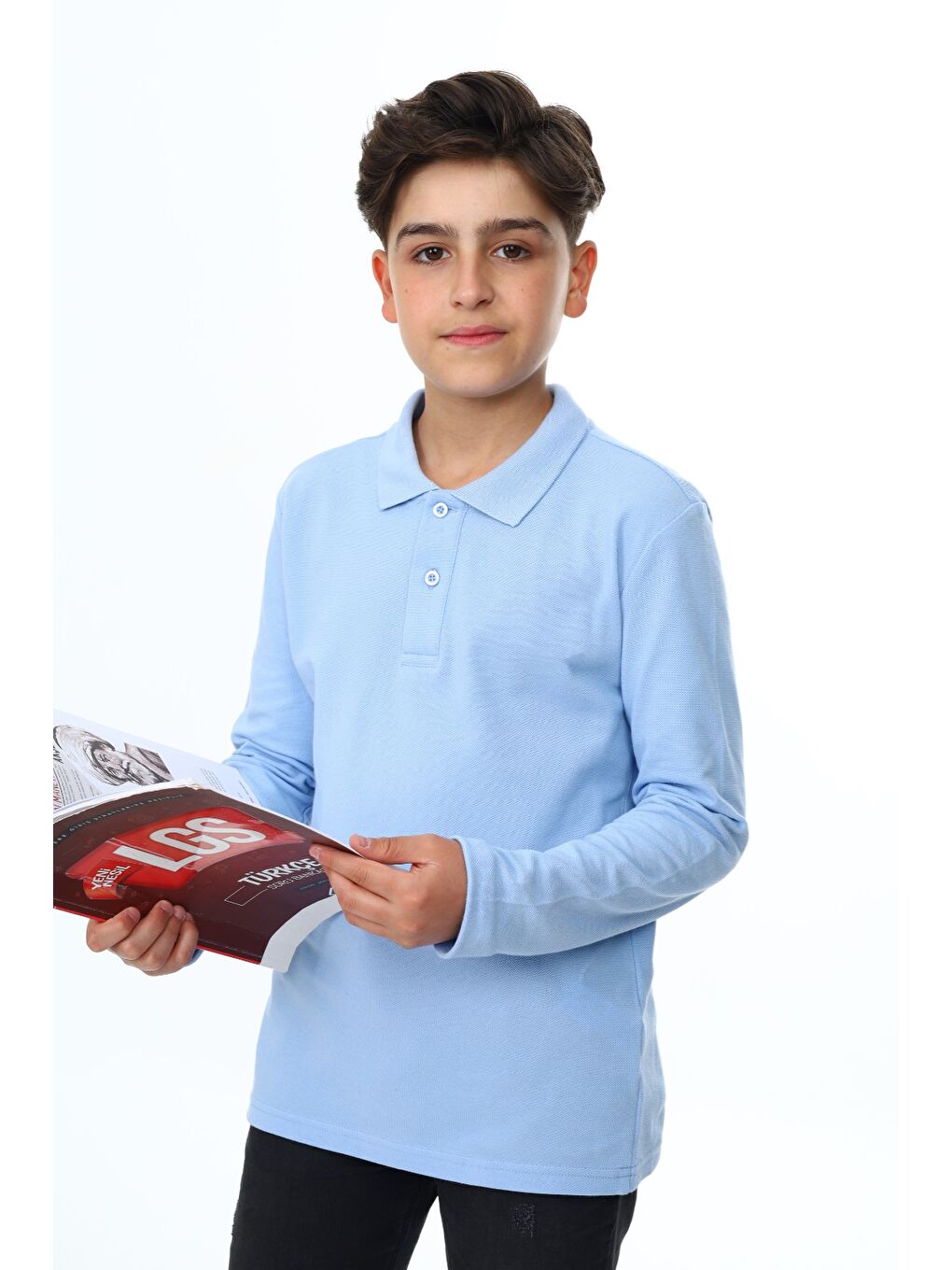 Ekru Unisex Çocuk Tişört-6