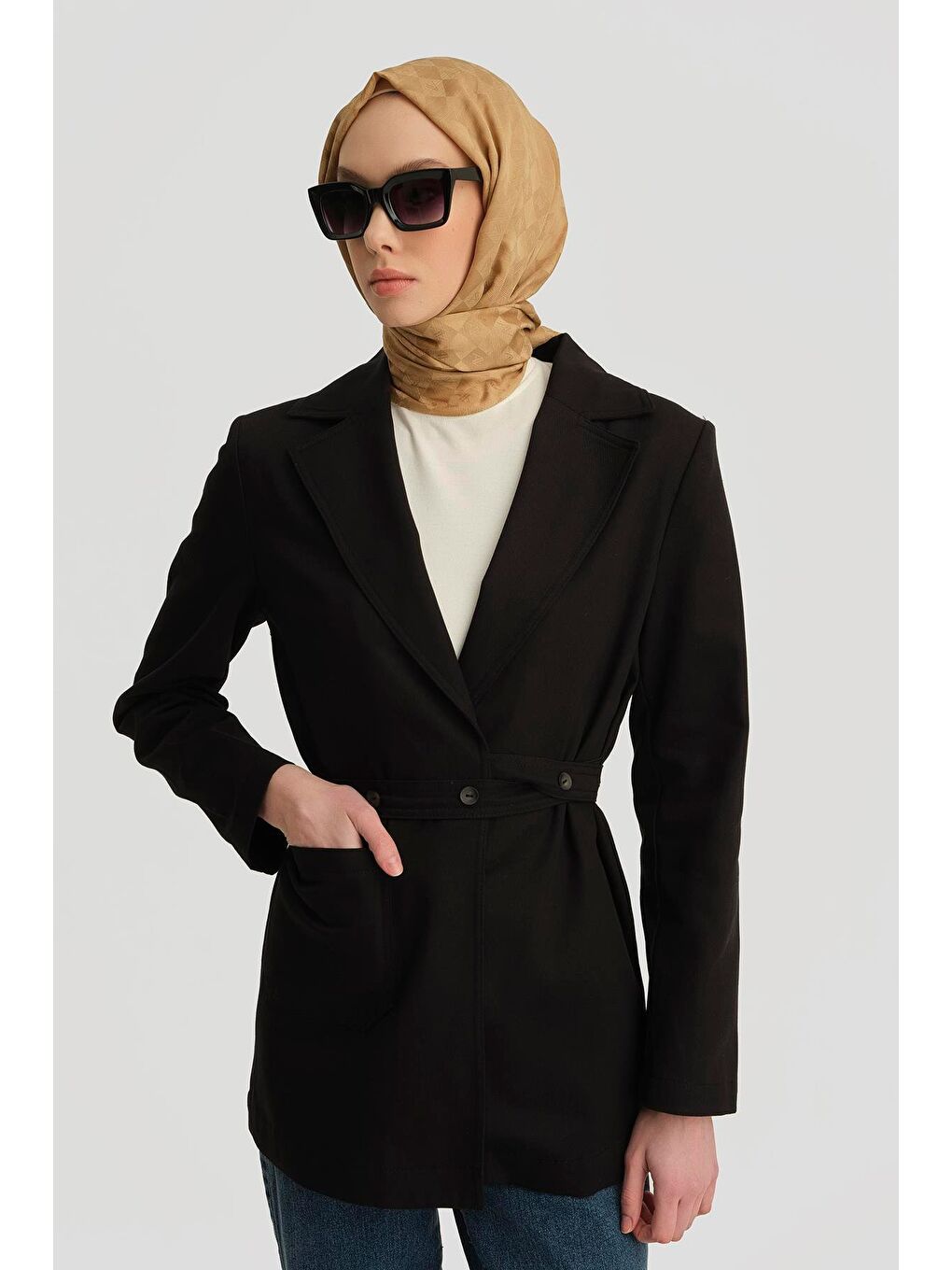 Anvelop Blazer Ceket 25Y5911 Siyah-1