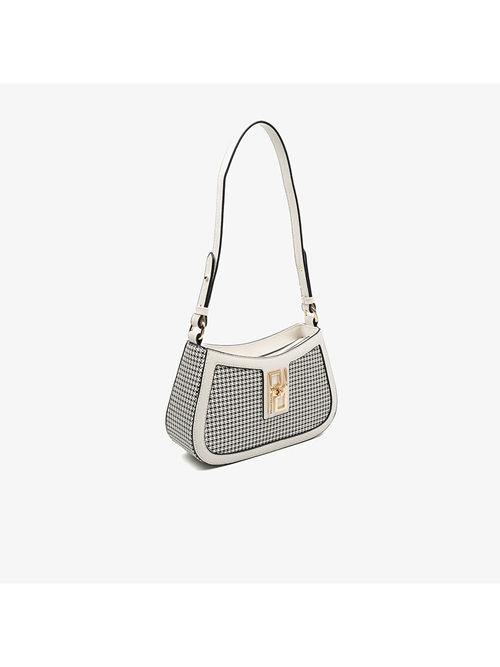 Kadın SP1132-M204 SILVER POLO Çapraz Çanta Siyah-Kemik-2