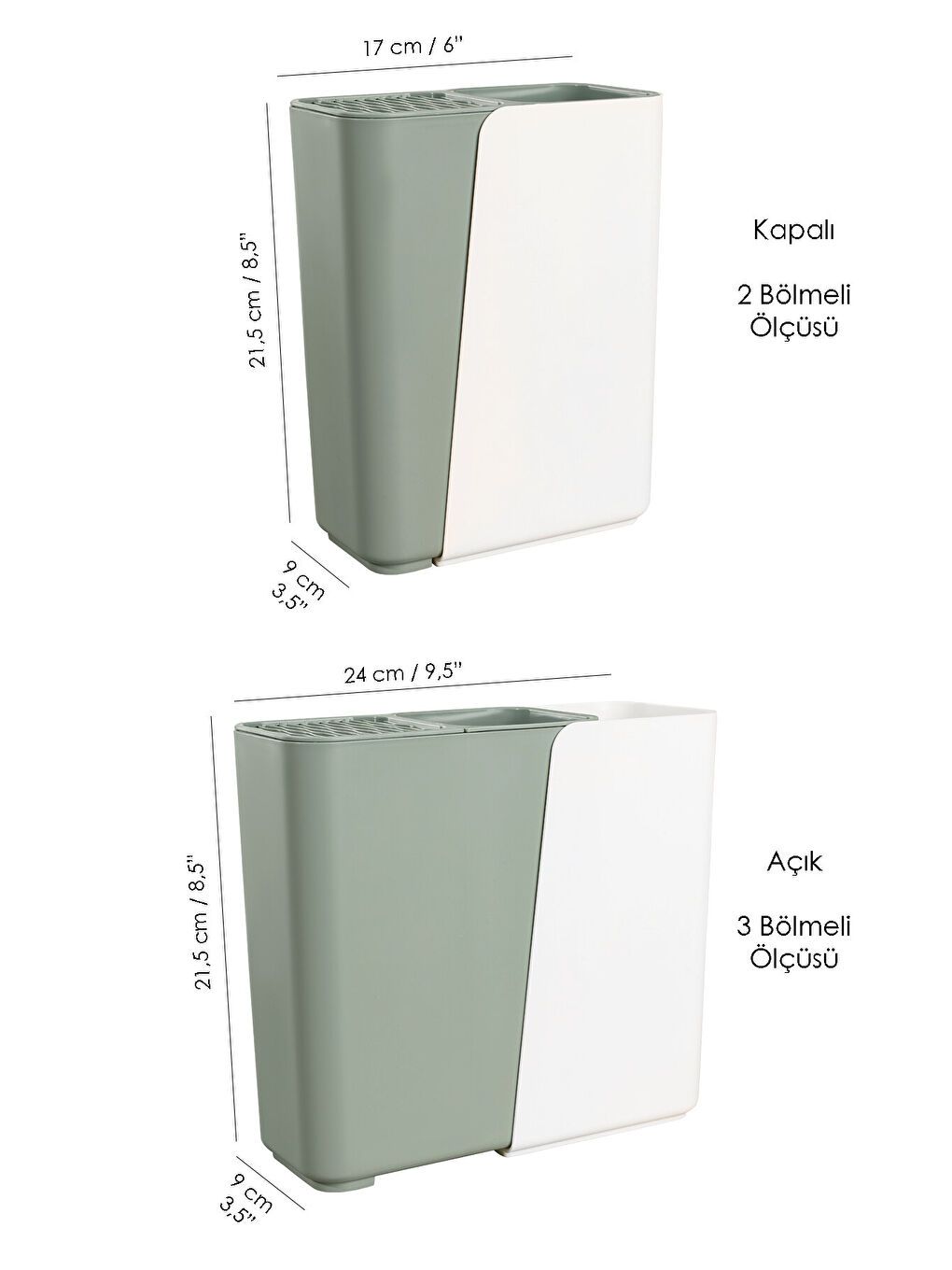 Yeşil Bölmeli Bıçaklık-6