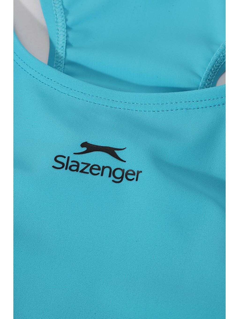 SLAZENGER Mavi-Siyah SPL RacerBack Ld43 Kadın Mayo Mavi / Siyah - 3