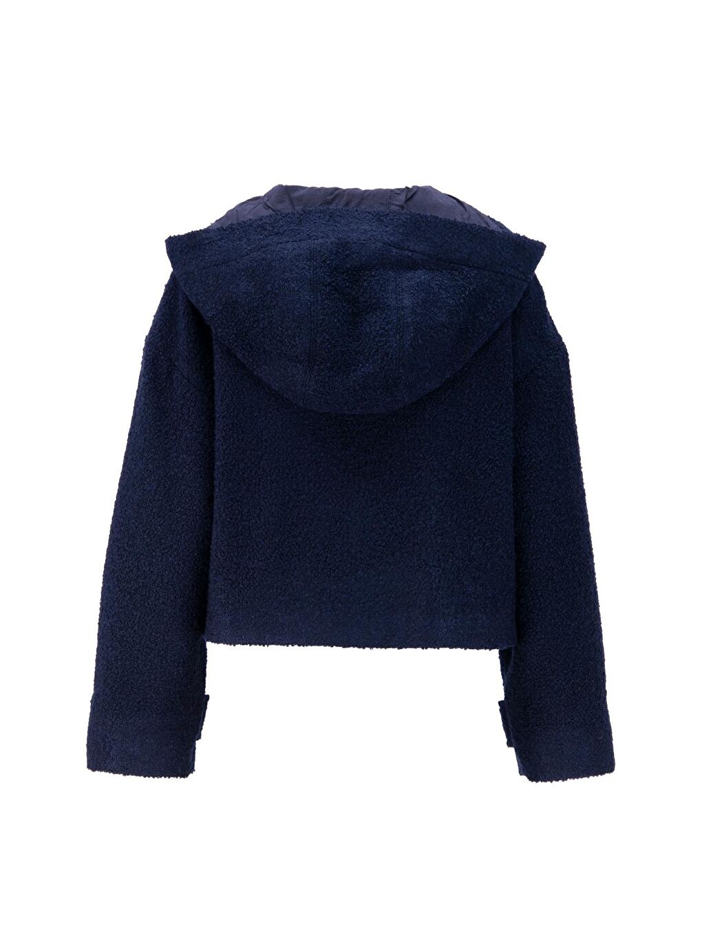 Tüvit Kumaşlı Mont 24K5702 Lacivert-5