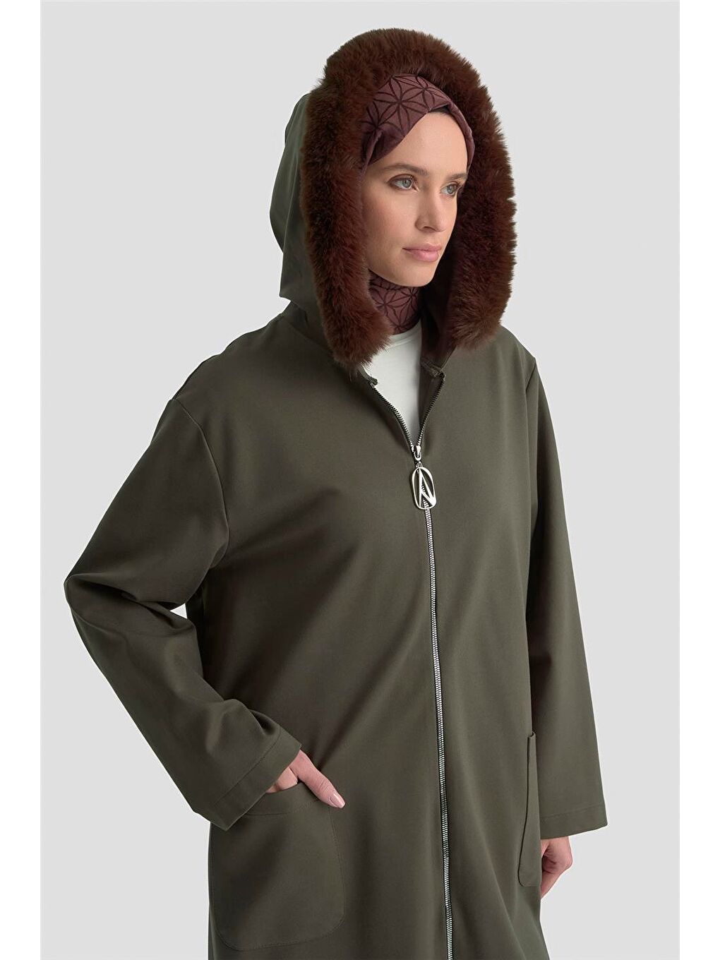 Bej Trend Hırka 25Kt541 Vizon-2