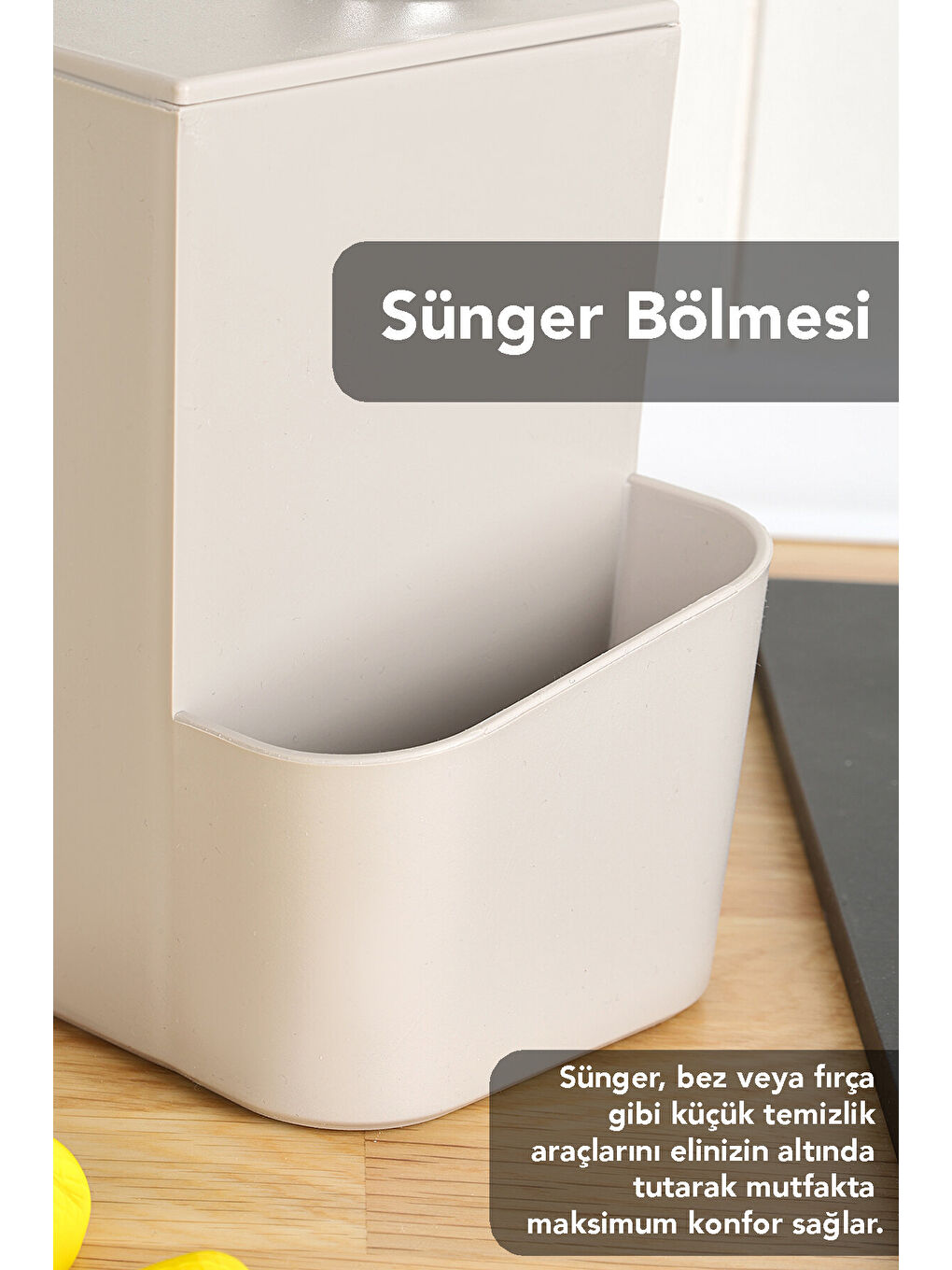 Bej 2'li Bölmeli Bıçaklık-5