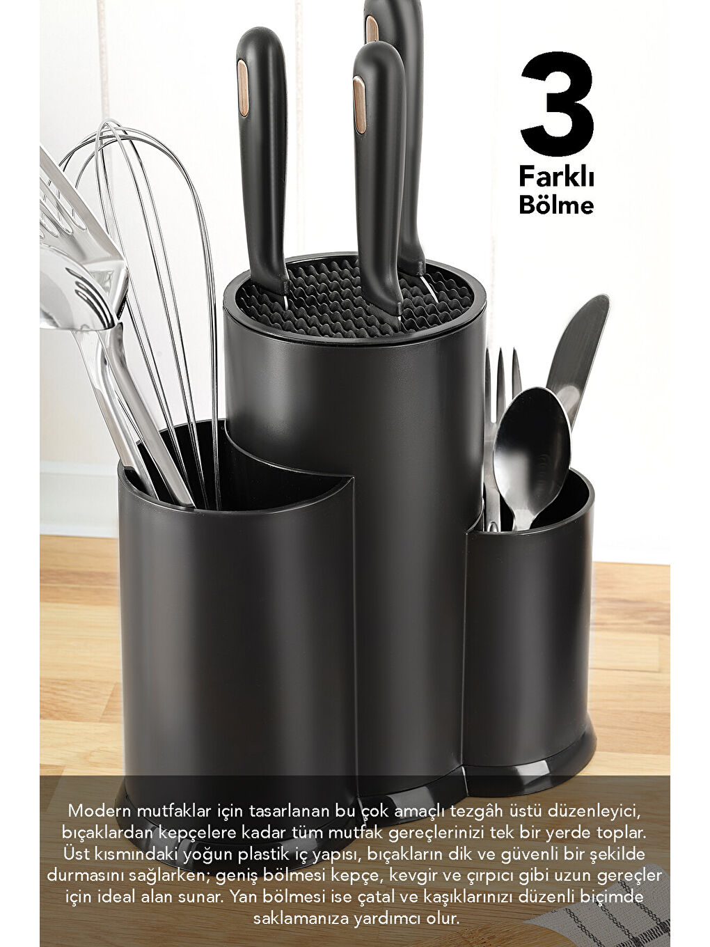 Siyah Bölmeli Bıçaklık-5