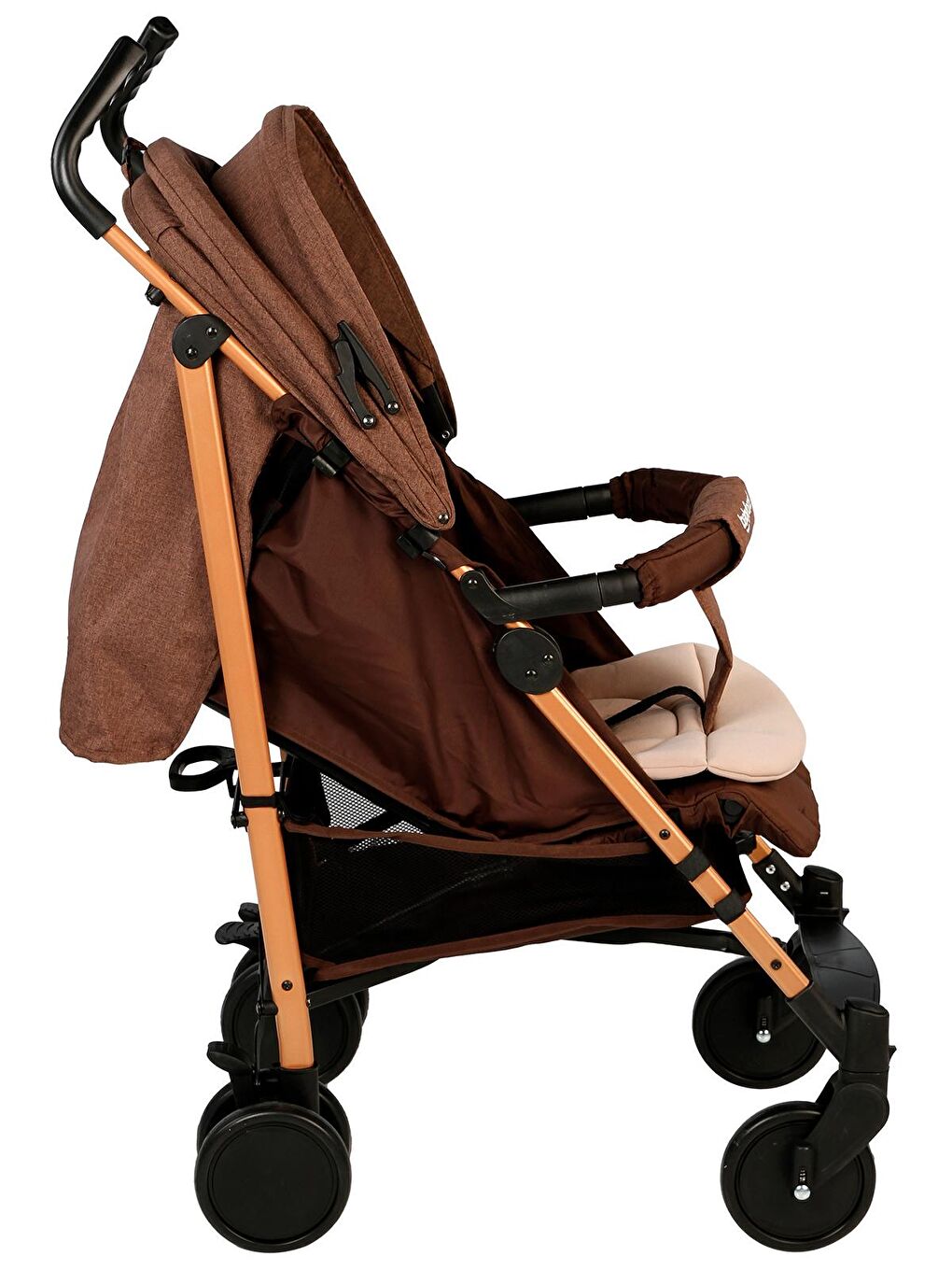 Baby Force Kahverengi Polo20 Baston Puset Bebek Arabası Kahverengi - 7