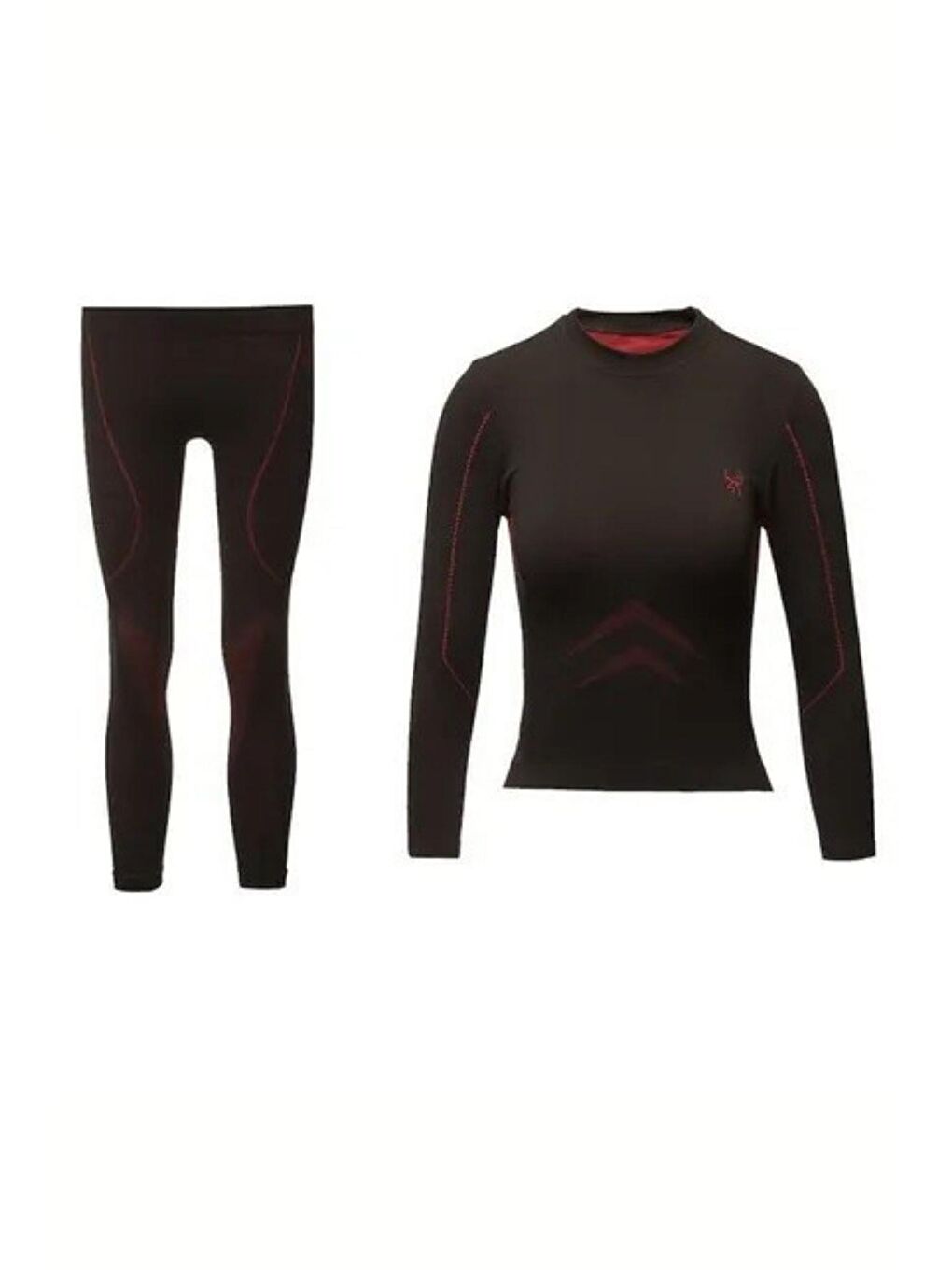 Siyah Kids Heatwave Seamless Baselayer İçlik Seti