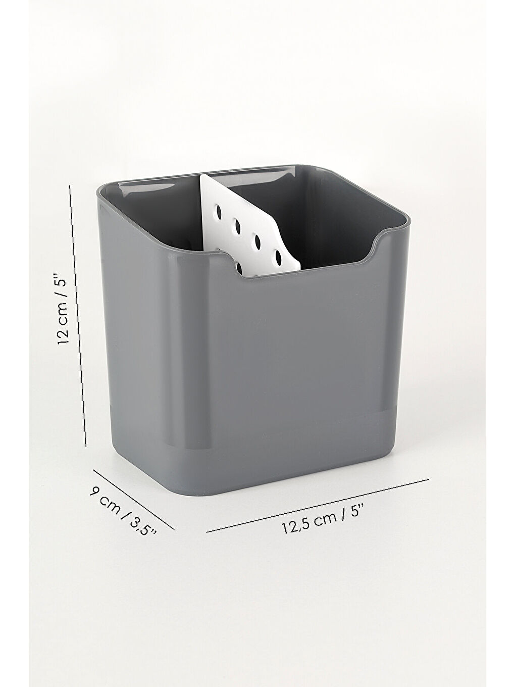 Gri Luna Tezgah Üstü Kaşıklık-4