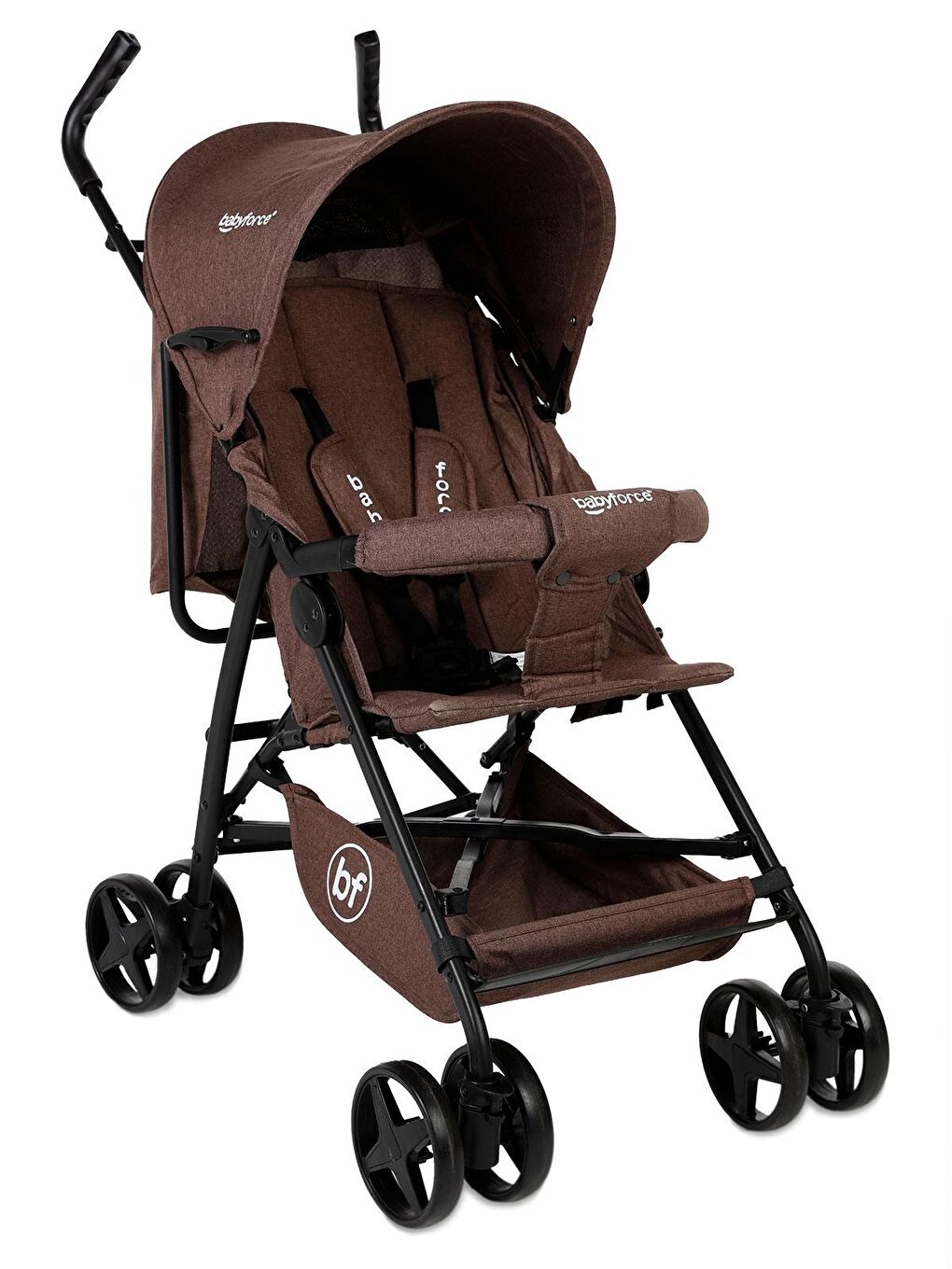 Baby Force Kahverengi BF-300 Joy Baston Bebek Arabası Kahverengi