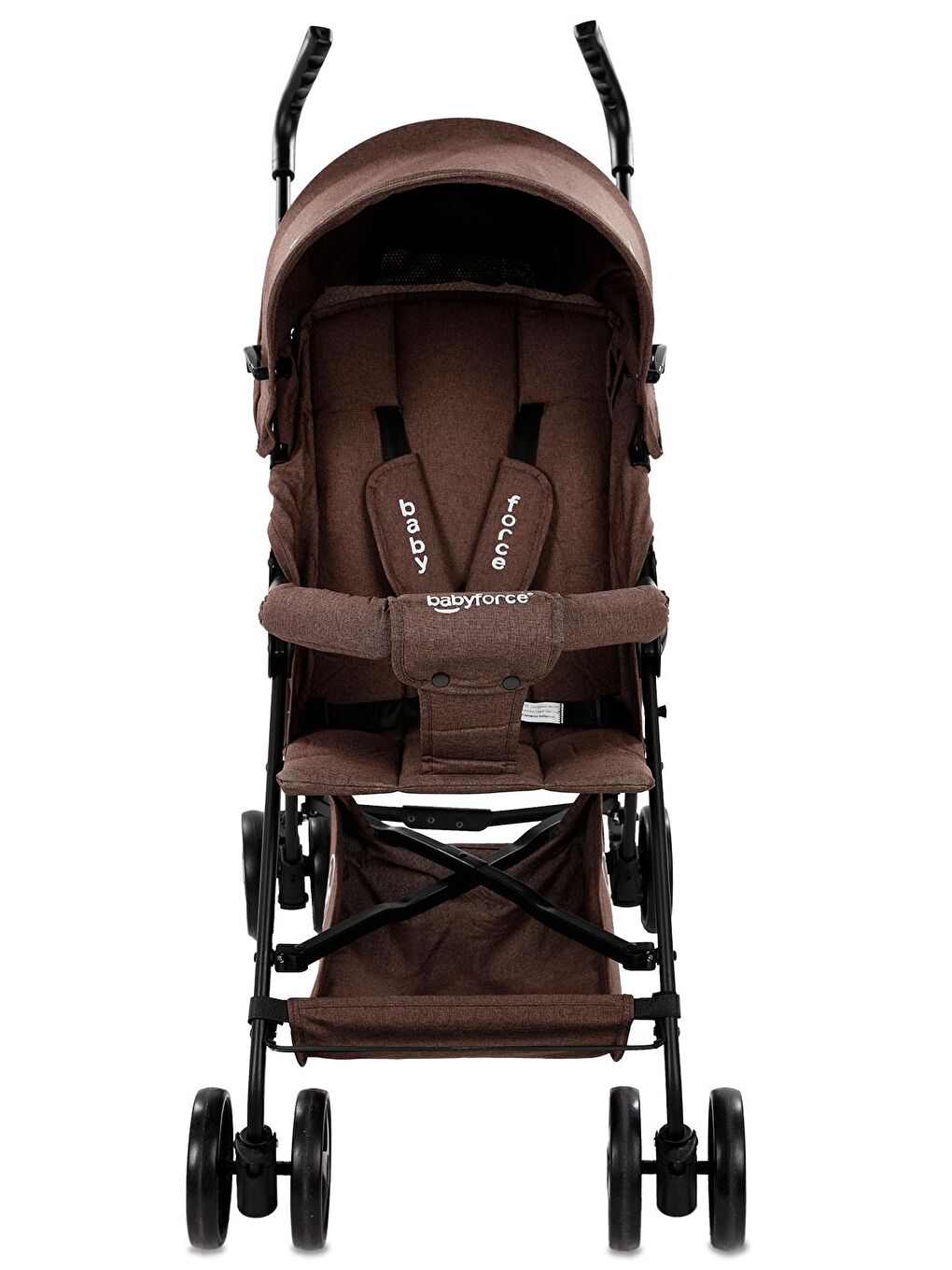 Baby Force Kahverengi BF-300 Joy Baston Bebek Arabası Kahverengi - 5