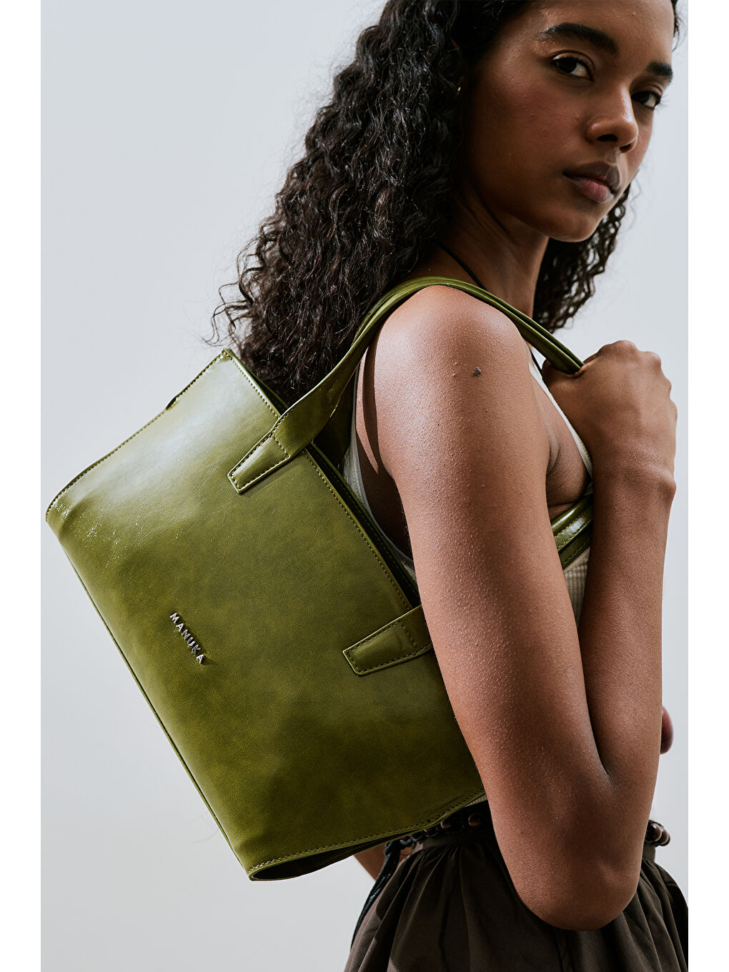 Yeşil Ukıyo Omuz Çantası Matcha-1