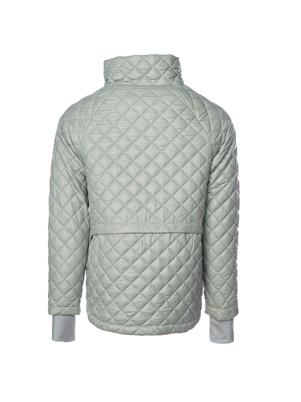 Beneth Kadın Yeşil Dik Yaka Mont-2