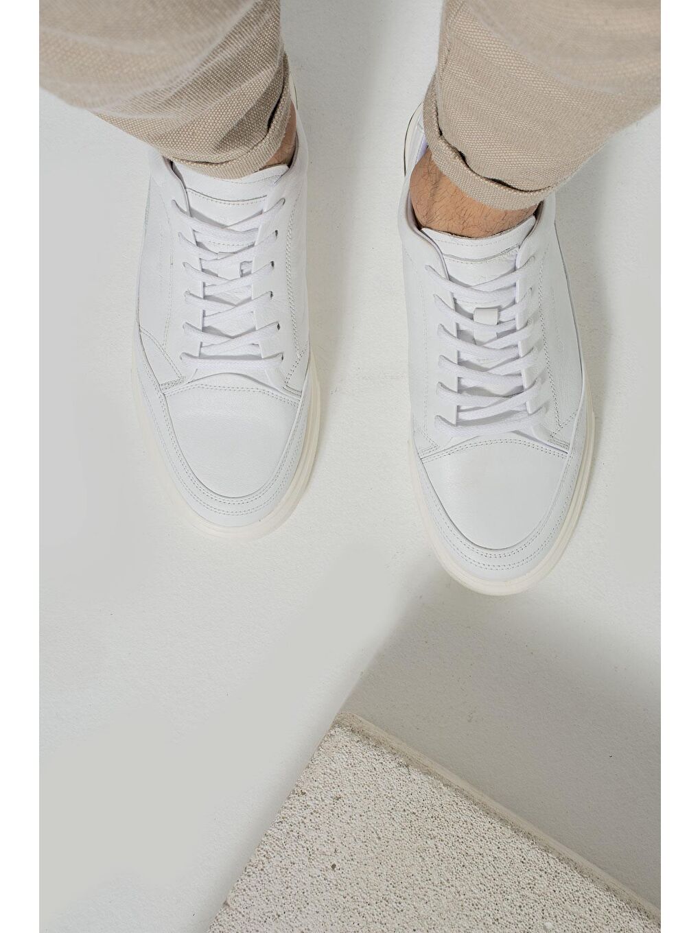 Jeany Beyaz Erkek Ayakkabı-2