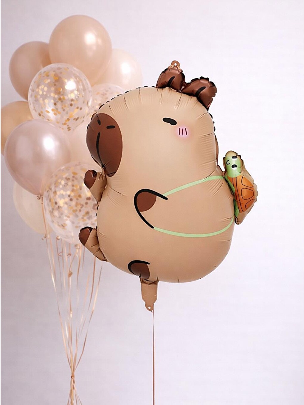 Kahverengi Şekilli Folyo Balon – Parti & Doğum Günü Süslemesi 56 cm