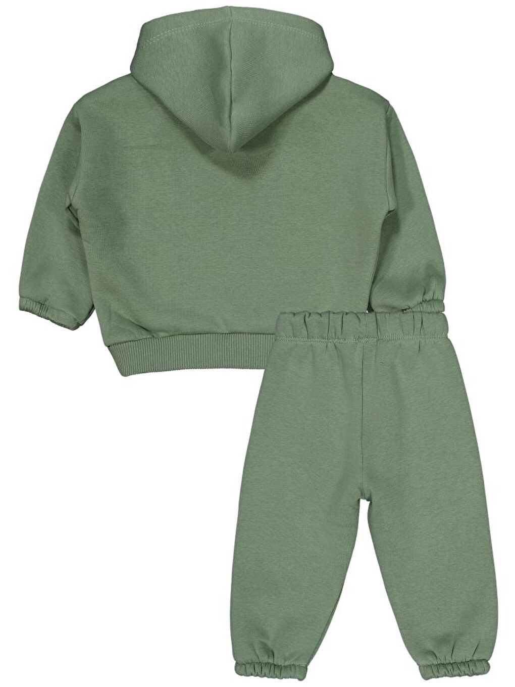 Baby Ayıcık Baskılı 6-18 Ay Takım - Haki 9-12 Ay-2