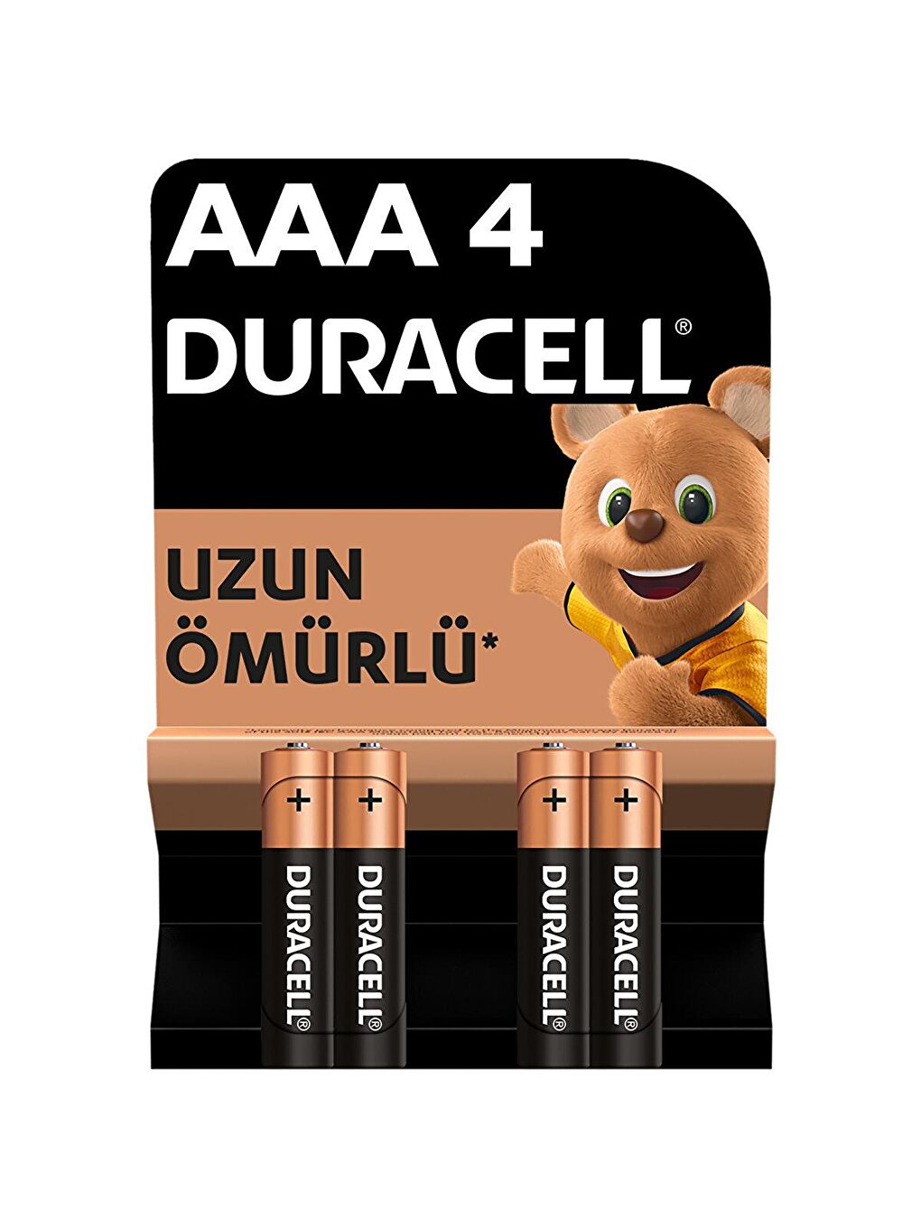 Duracell Karışık Alkalin AAA İnce Kalem Pil 4 Adet