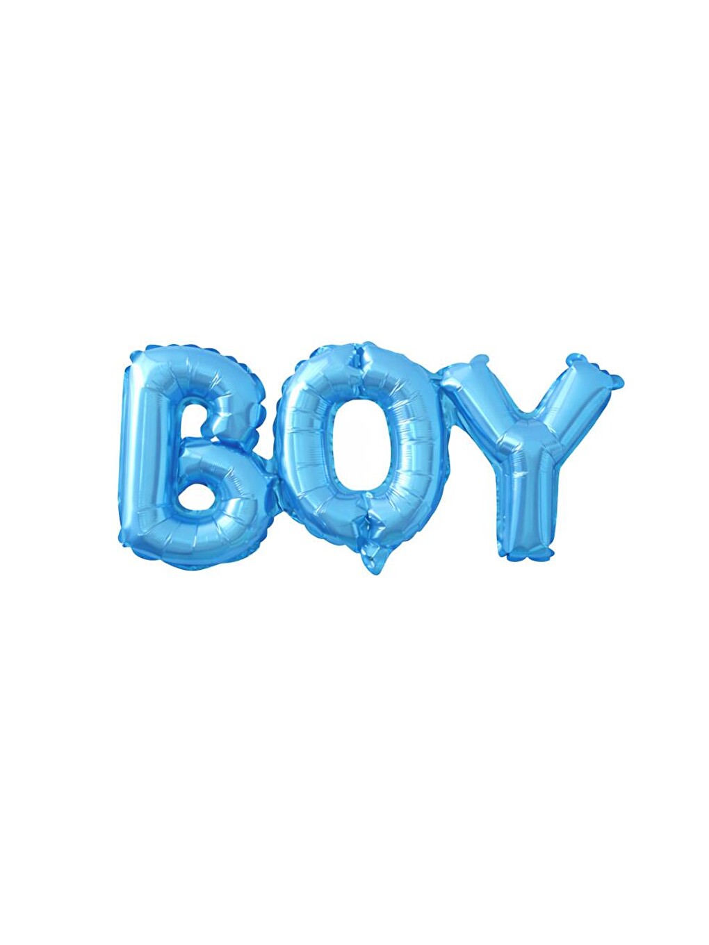 Mavi Boy Folyo Balon Baby Shower Cinsiyet Belirleme Parti Balonu 52 cm-1