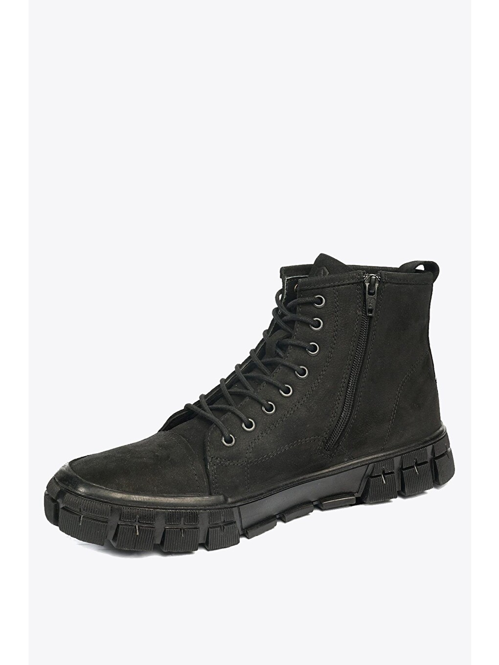 Sanoro Hakiki Deri Siyah Torje Outdoor Erkek Bot 102 23655-M-2