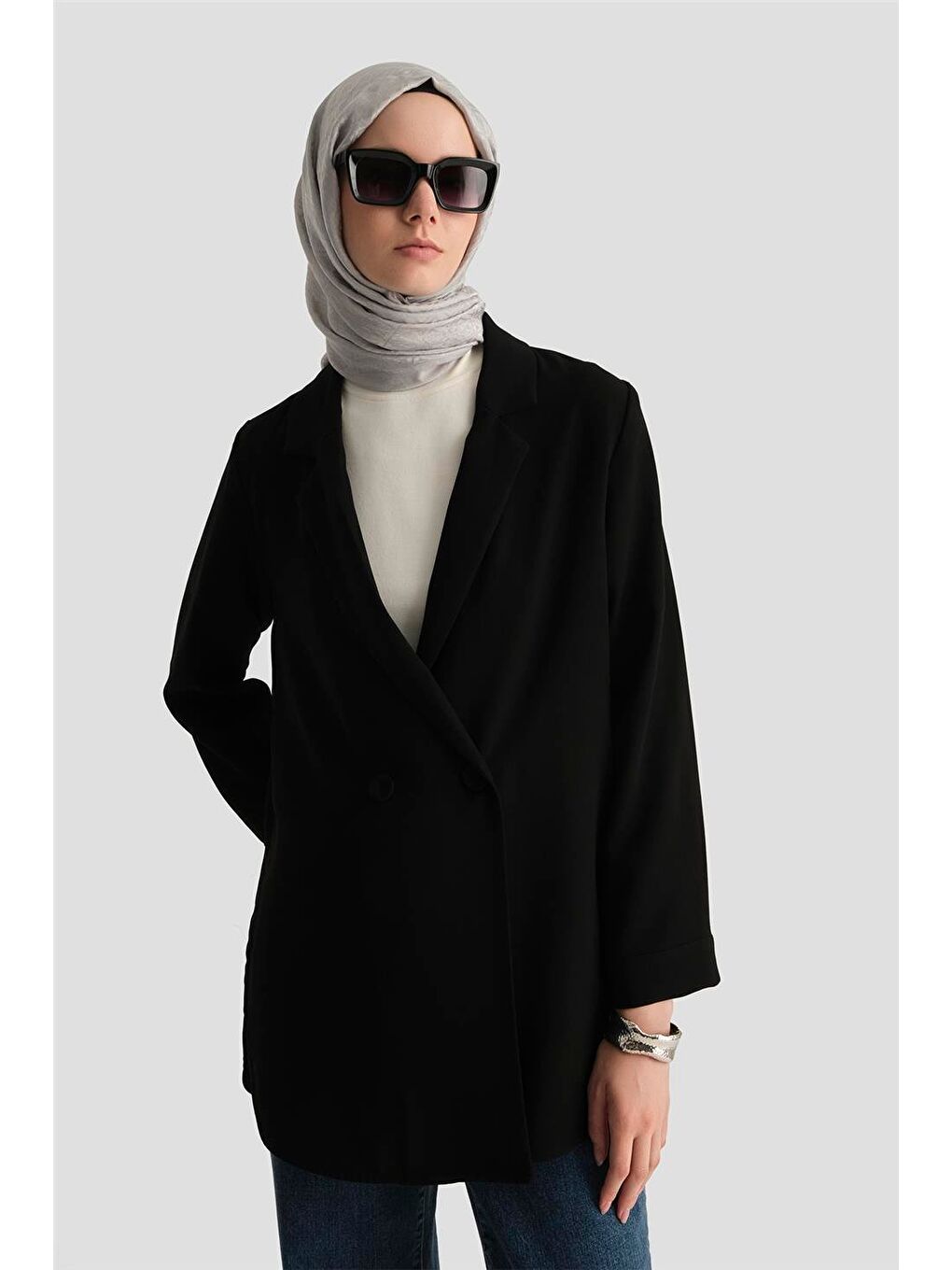 Ceket 25Yd9154 Siyah-3